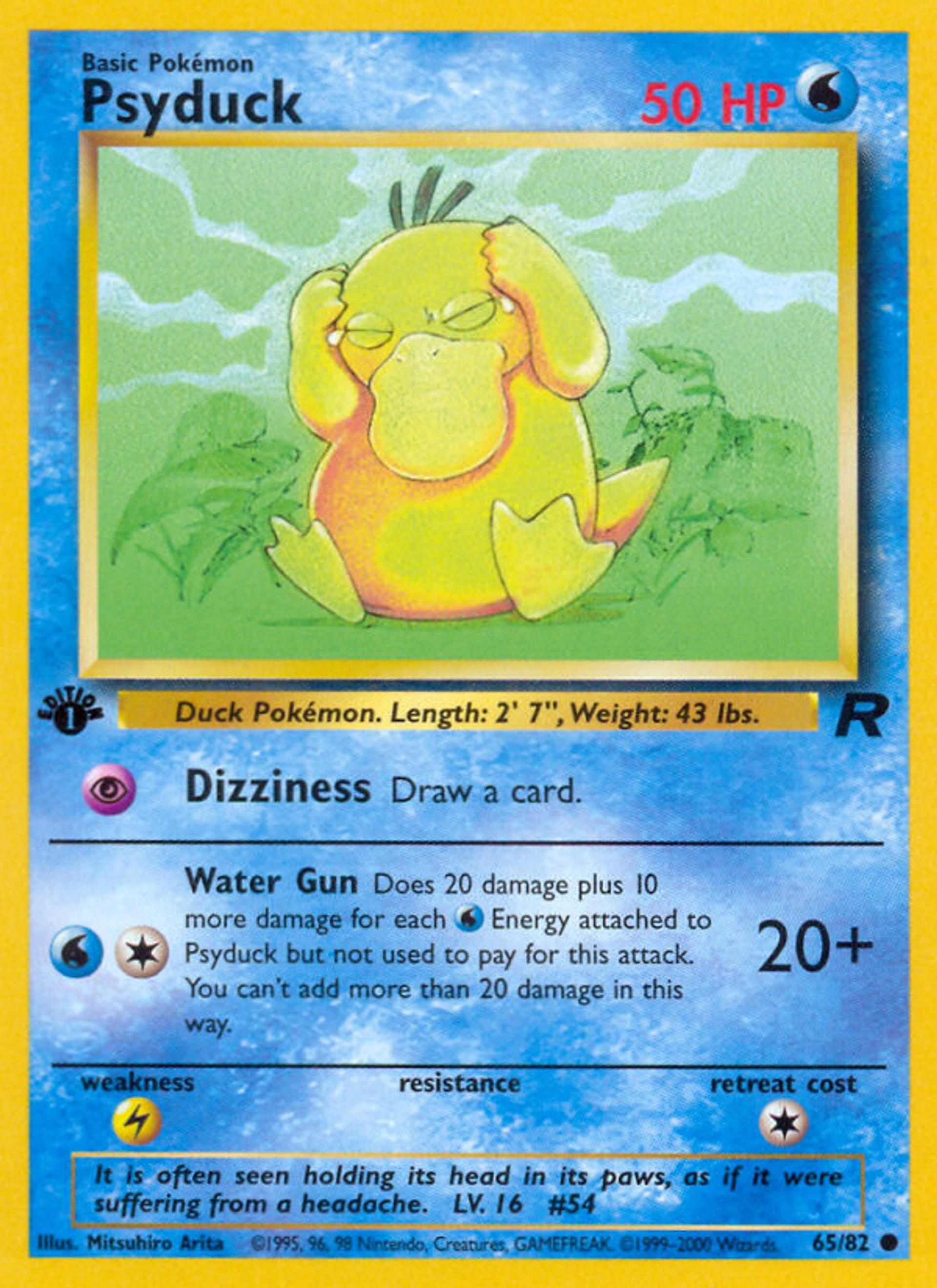 Psyduck — Team Rocket — Pokémon