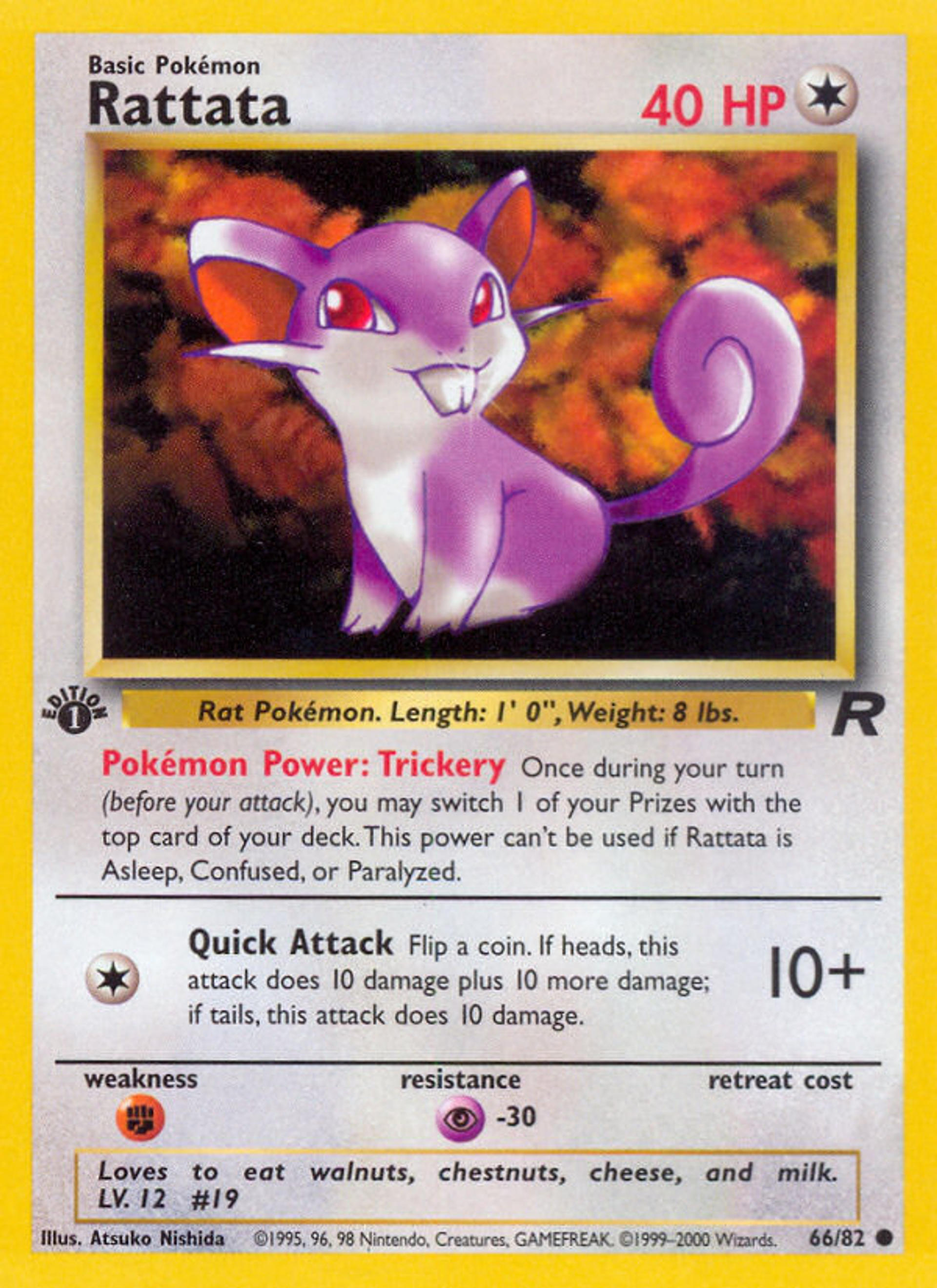 Rattata — Team Rocket — Pokémon