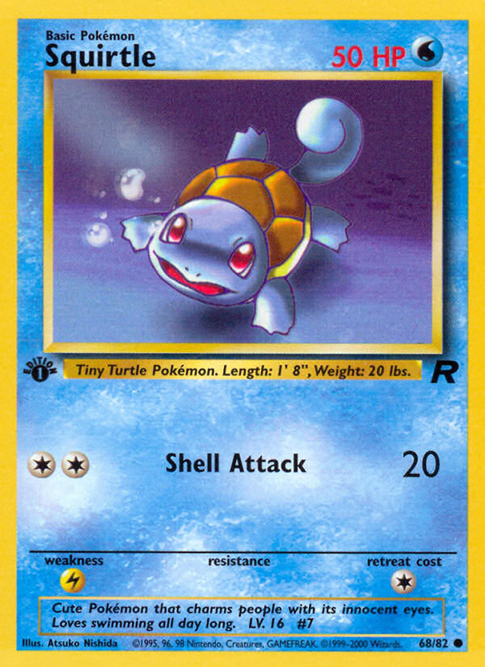 Squirtle — Team Rocket — Pokémon