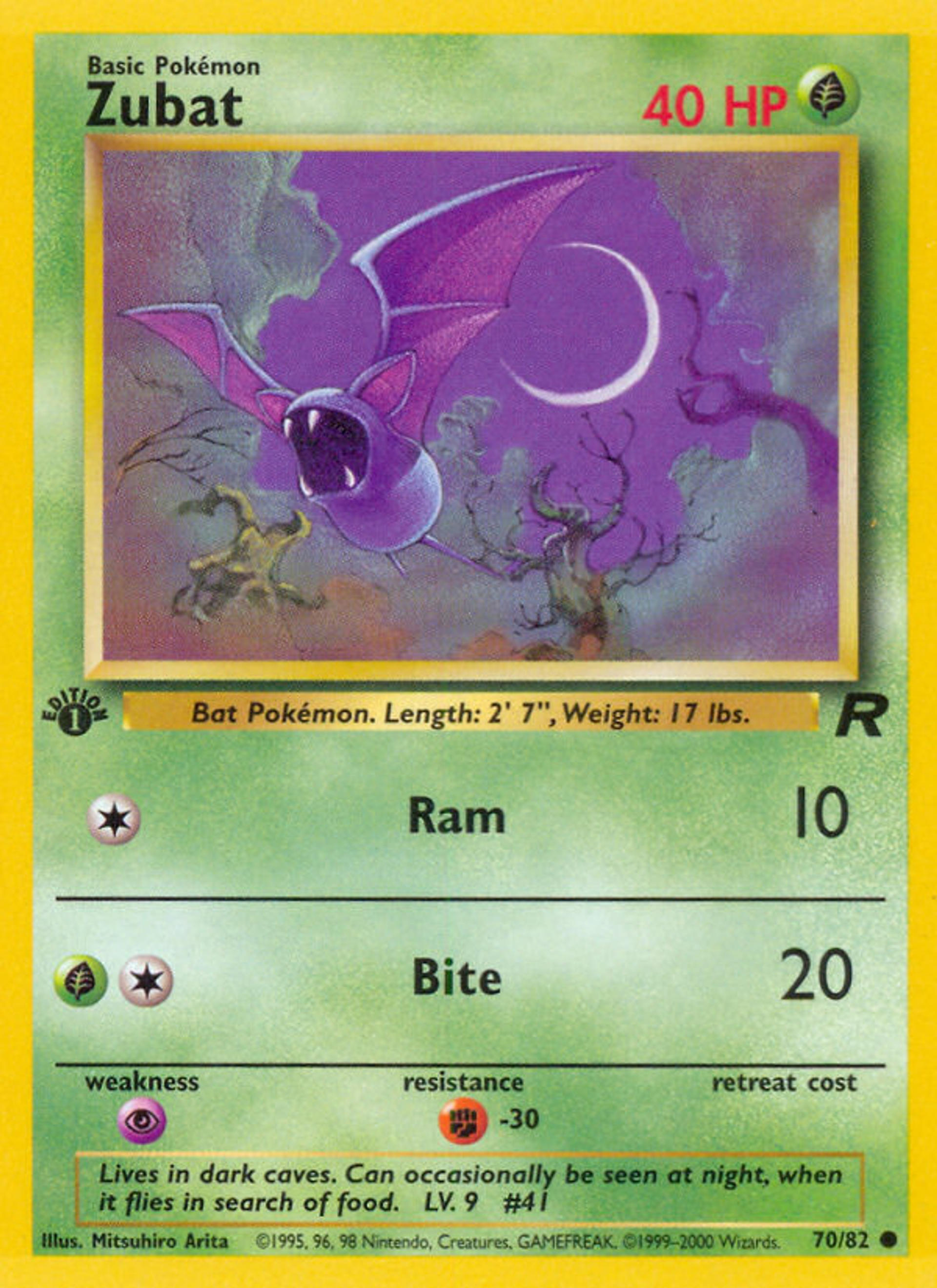 Zubat — Team Rocket — Pokémon