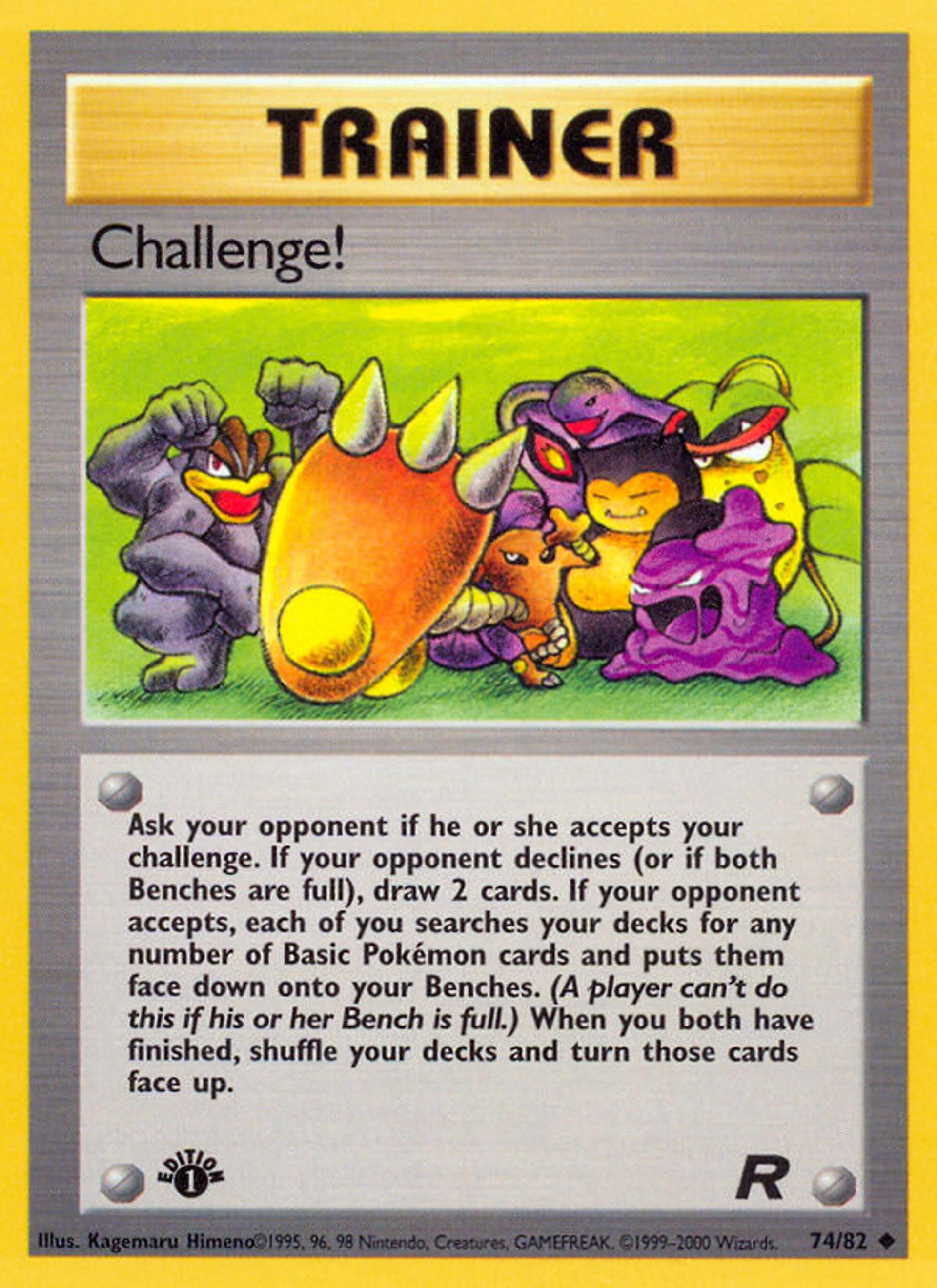 Défi! — Team Rocket — Pokémon