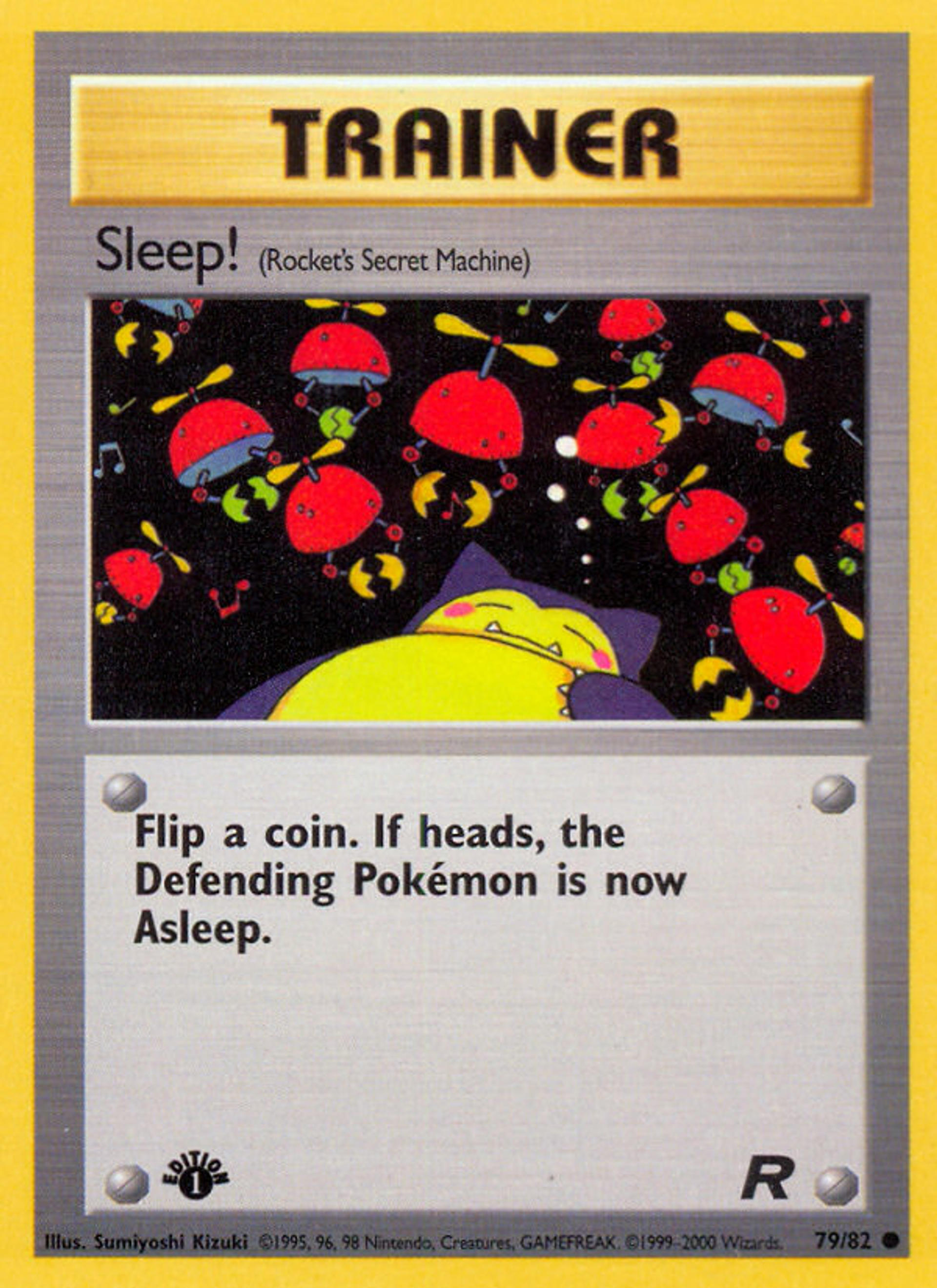 Sleep! — Team Rocket — Pokémon