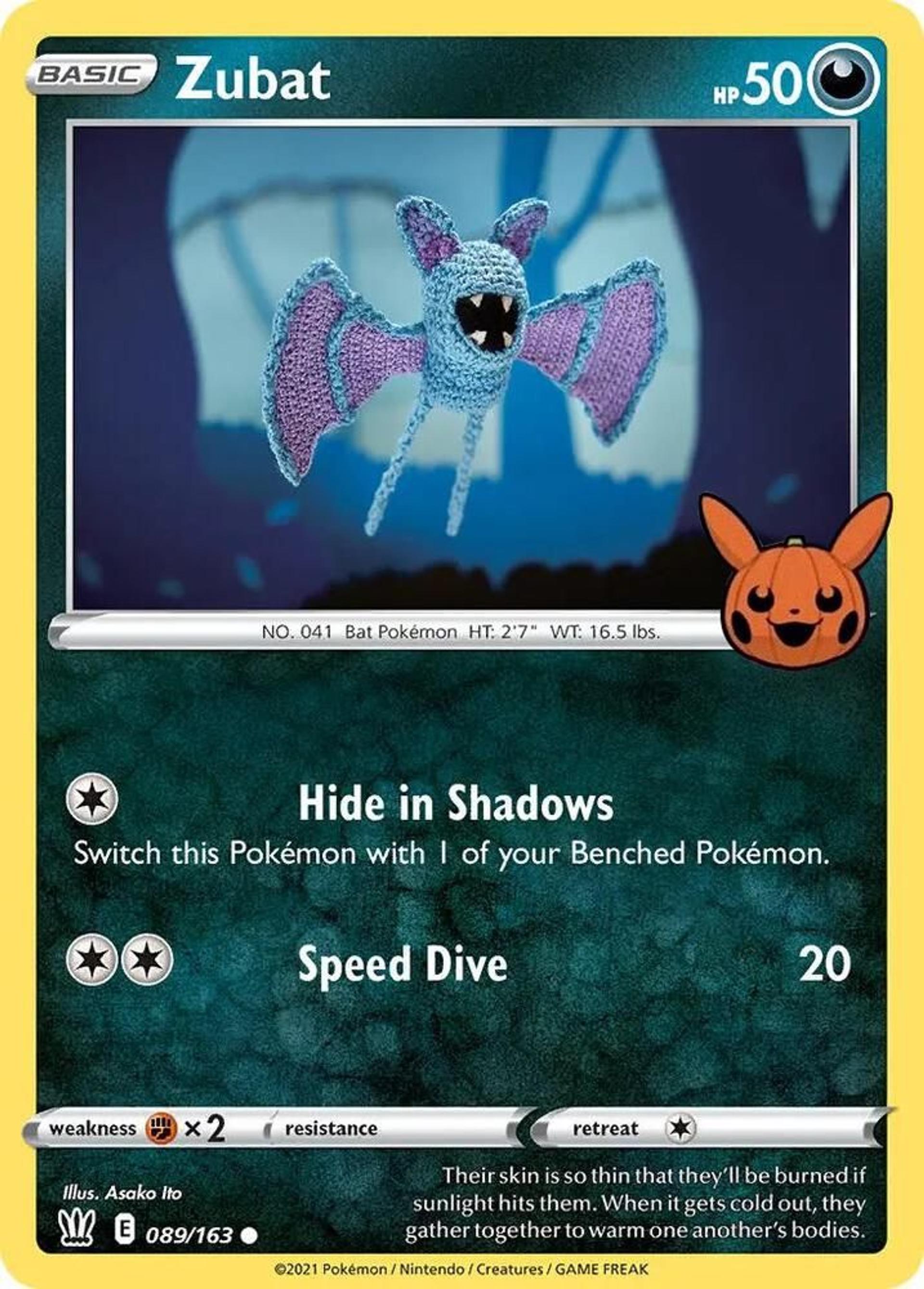 Zubat — Trick or Trade BOOster Bundle — Pokemon