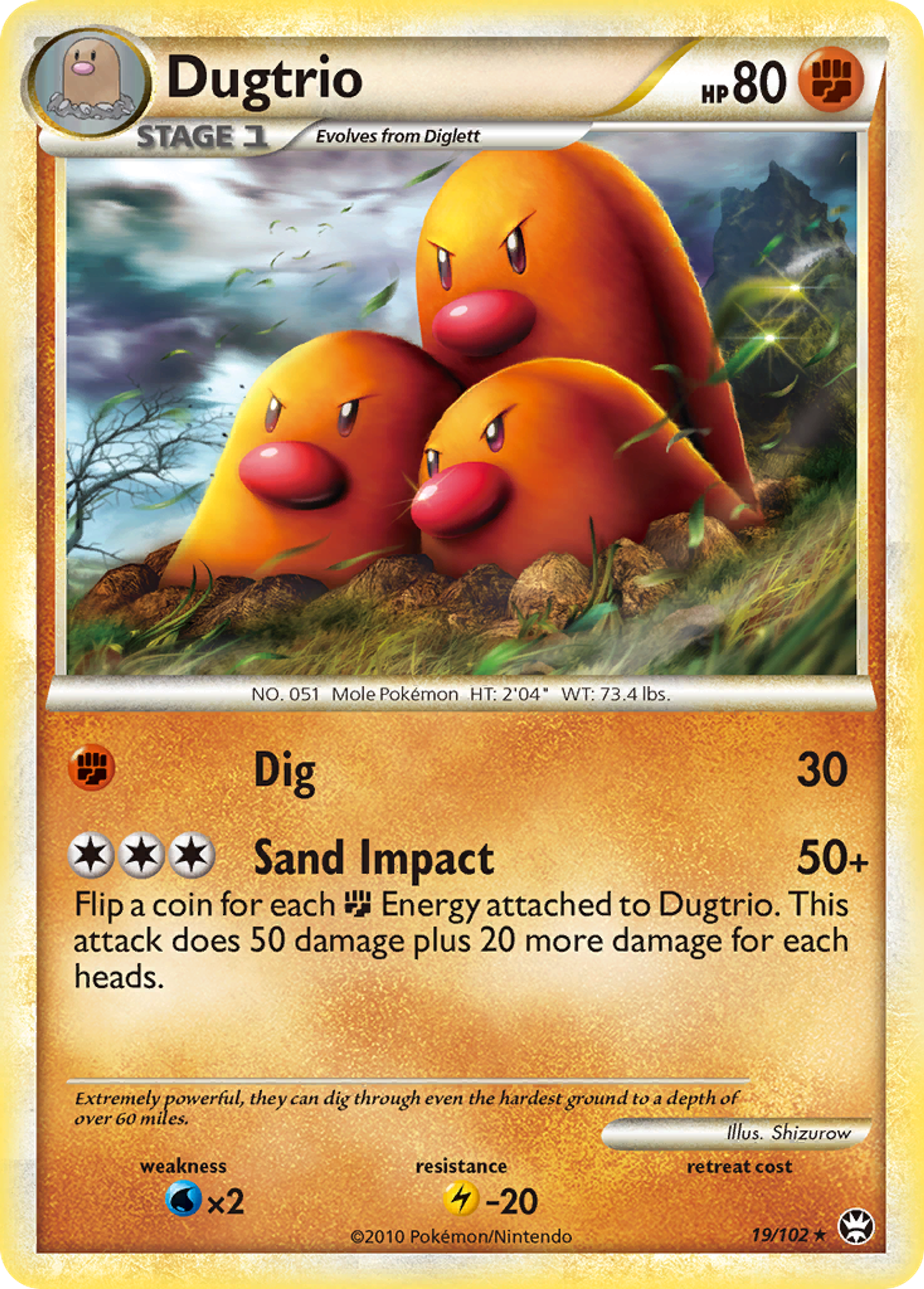 Triopikeur — Triumphant — Pokemon