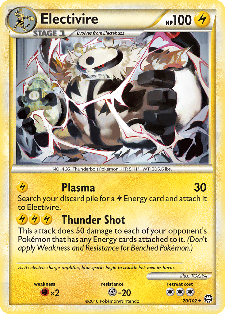 Electivire — Triumphant — Pokemon