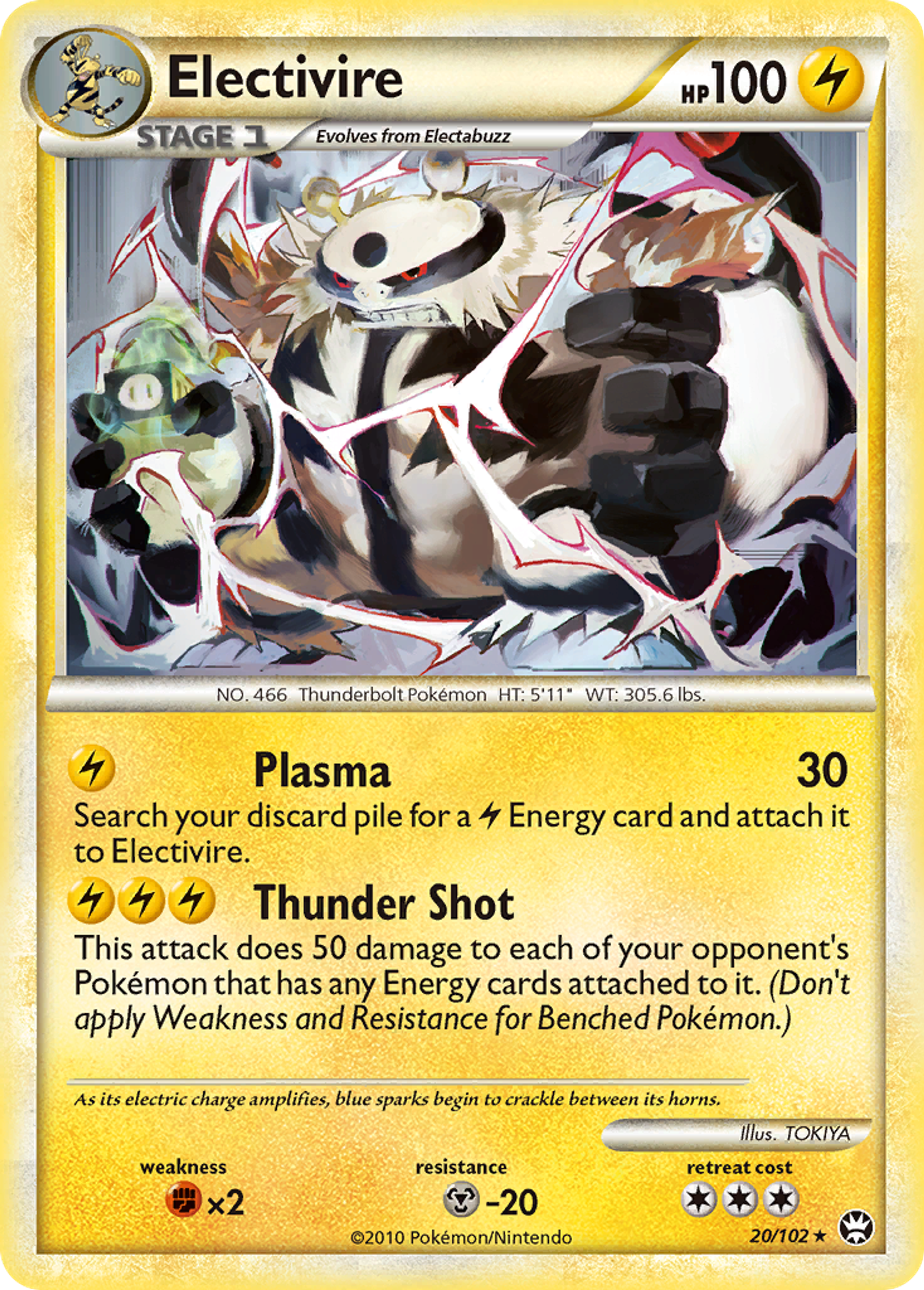 Elekable — Triumphant — Pokemon