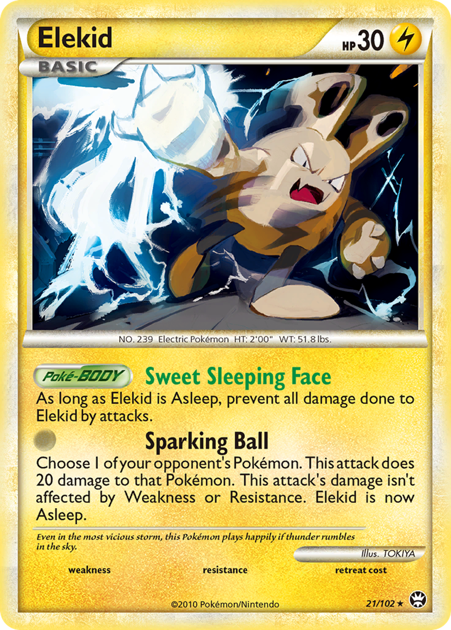 Elekid — Triumphant — Pokemon