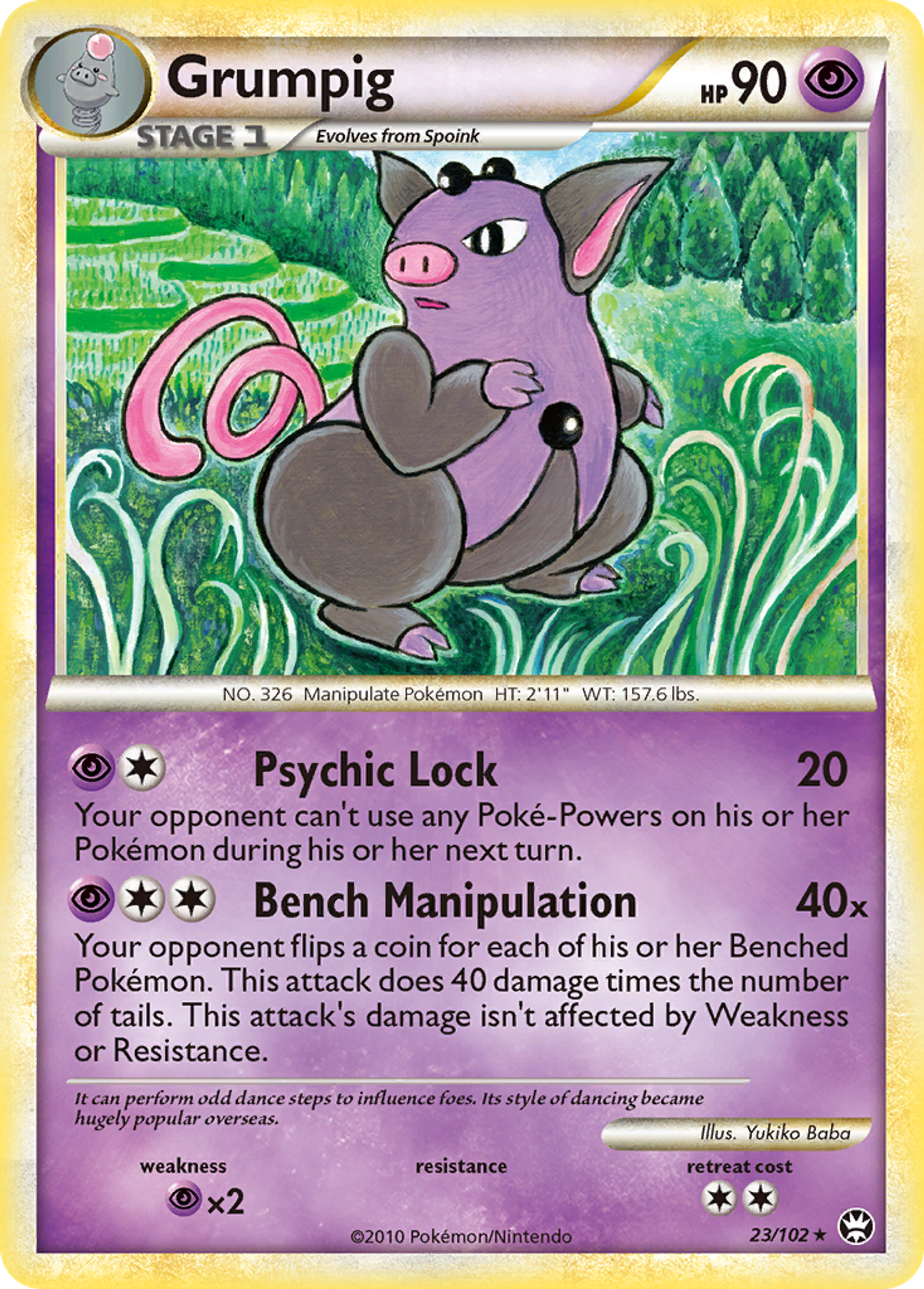 Grumpig — Triumphant — Pokemon