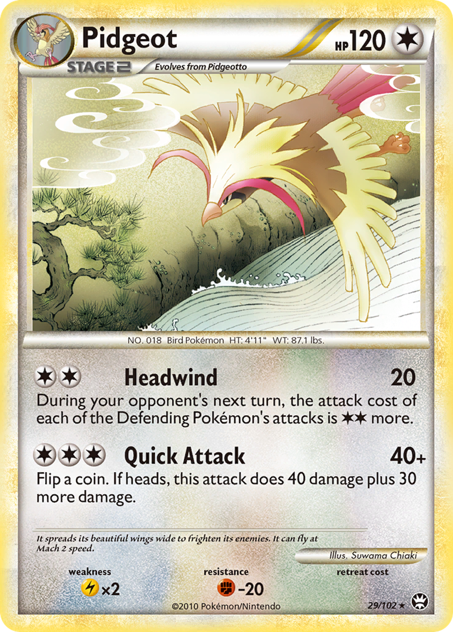Pidgeot — Triumphant — Pokemon