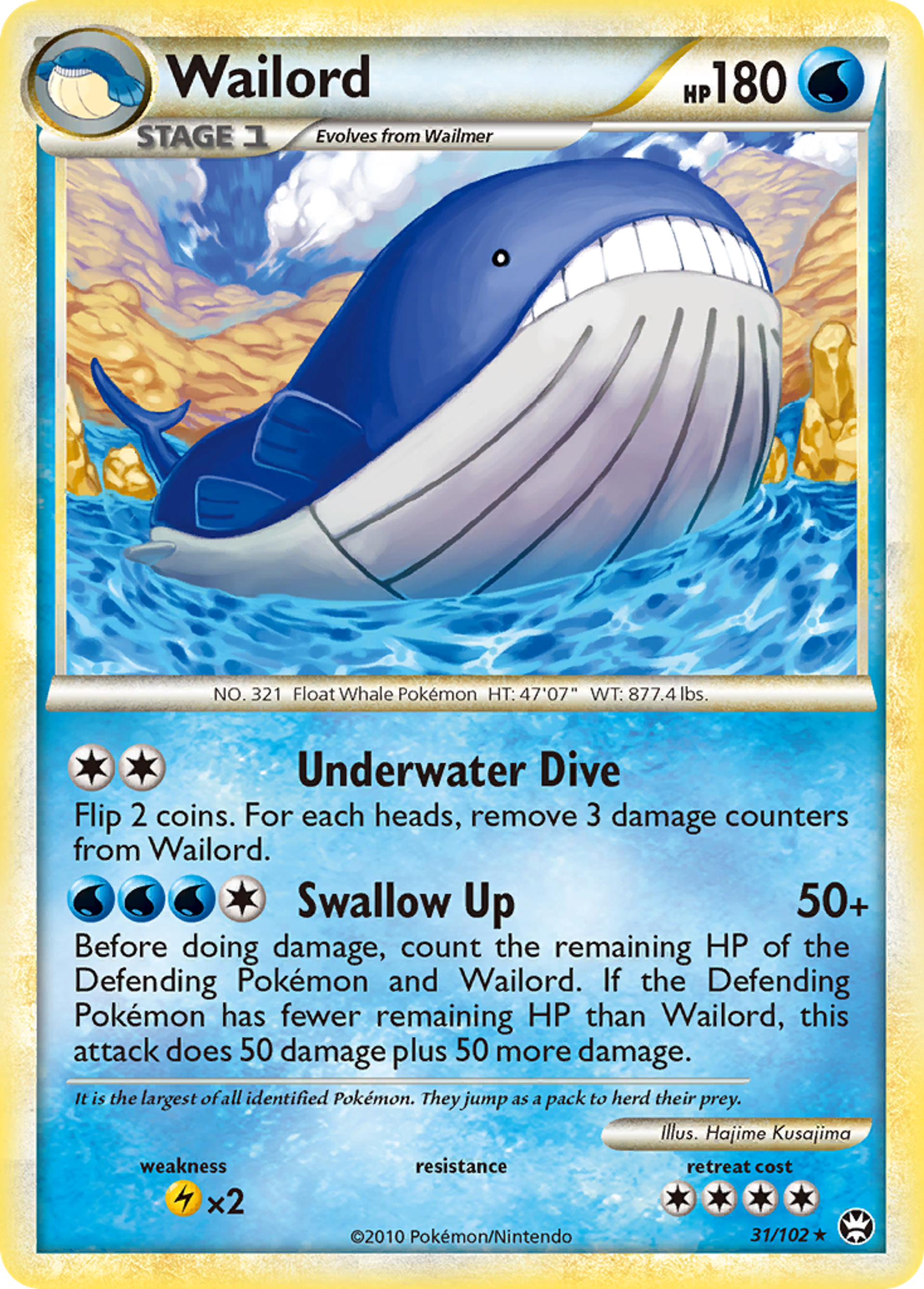 Wailord — Triumphant — Pokemon