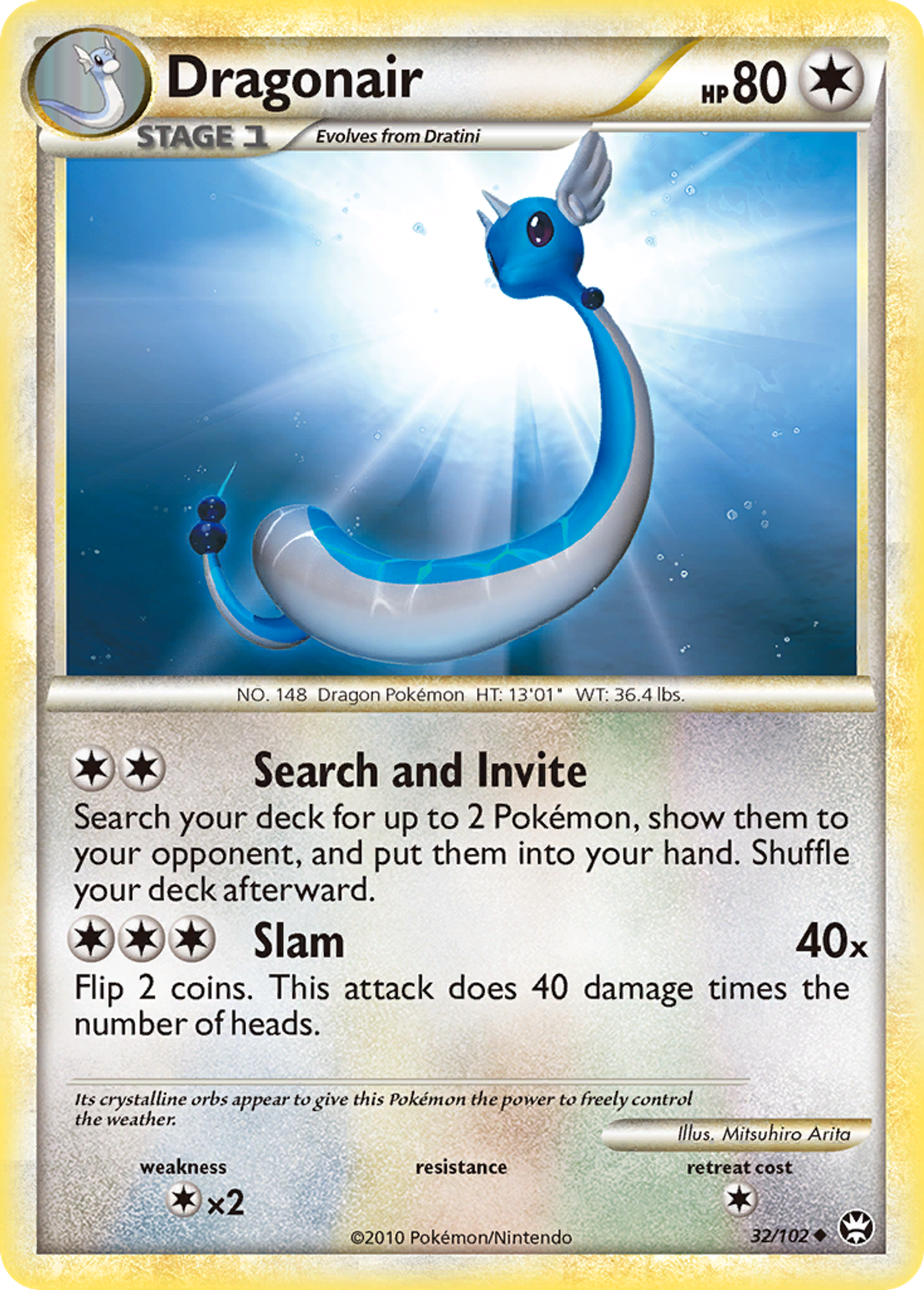 Dragonair — Triumphant — Pokemon