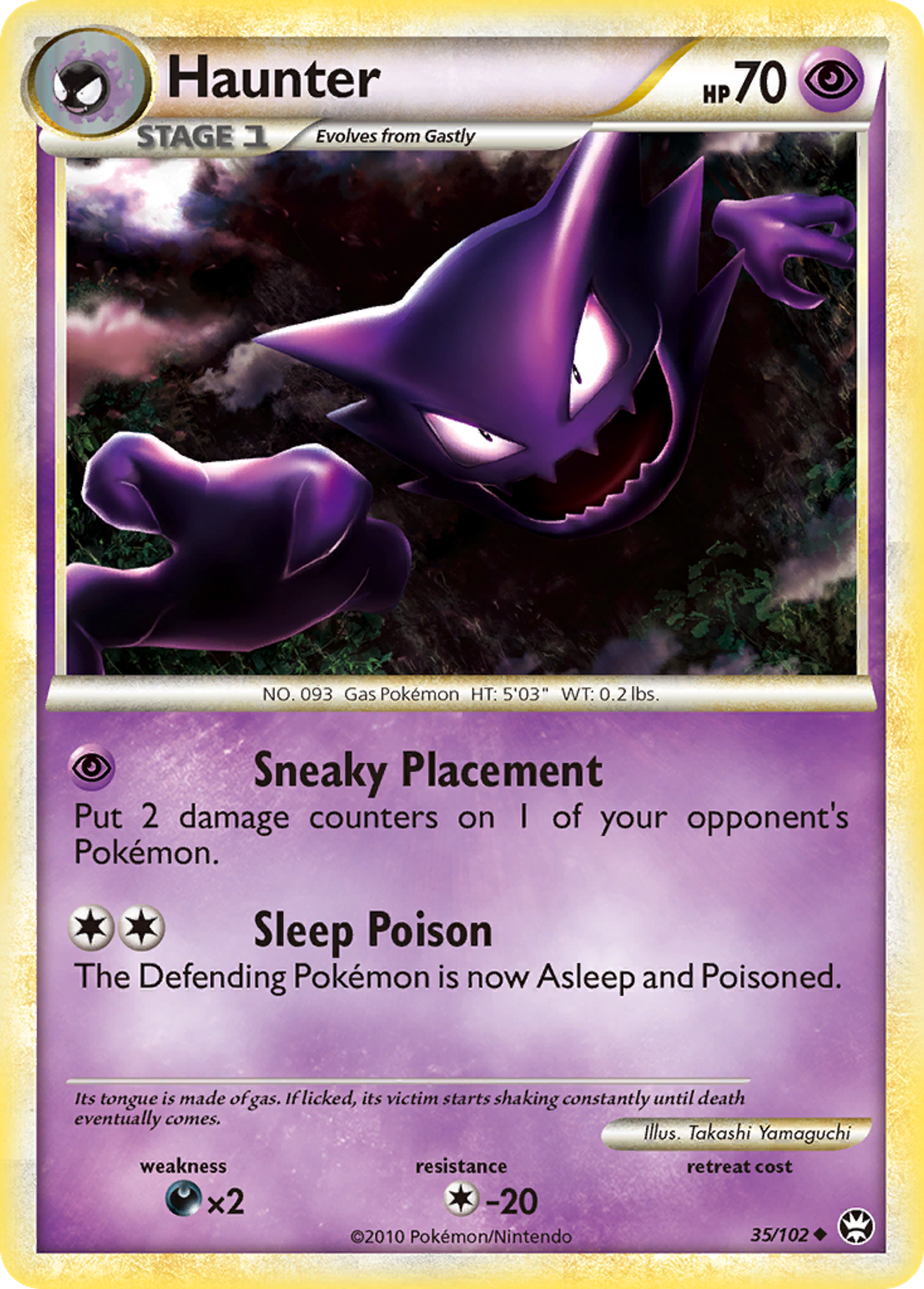 Haunter — Triumphant — Pokémon