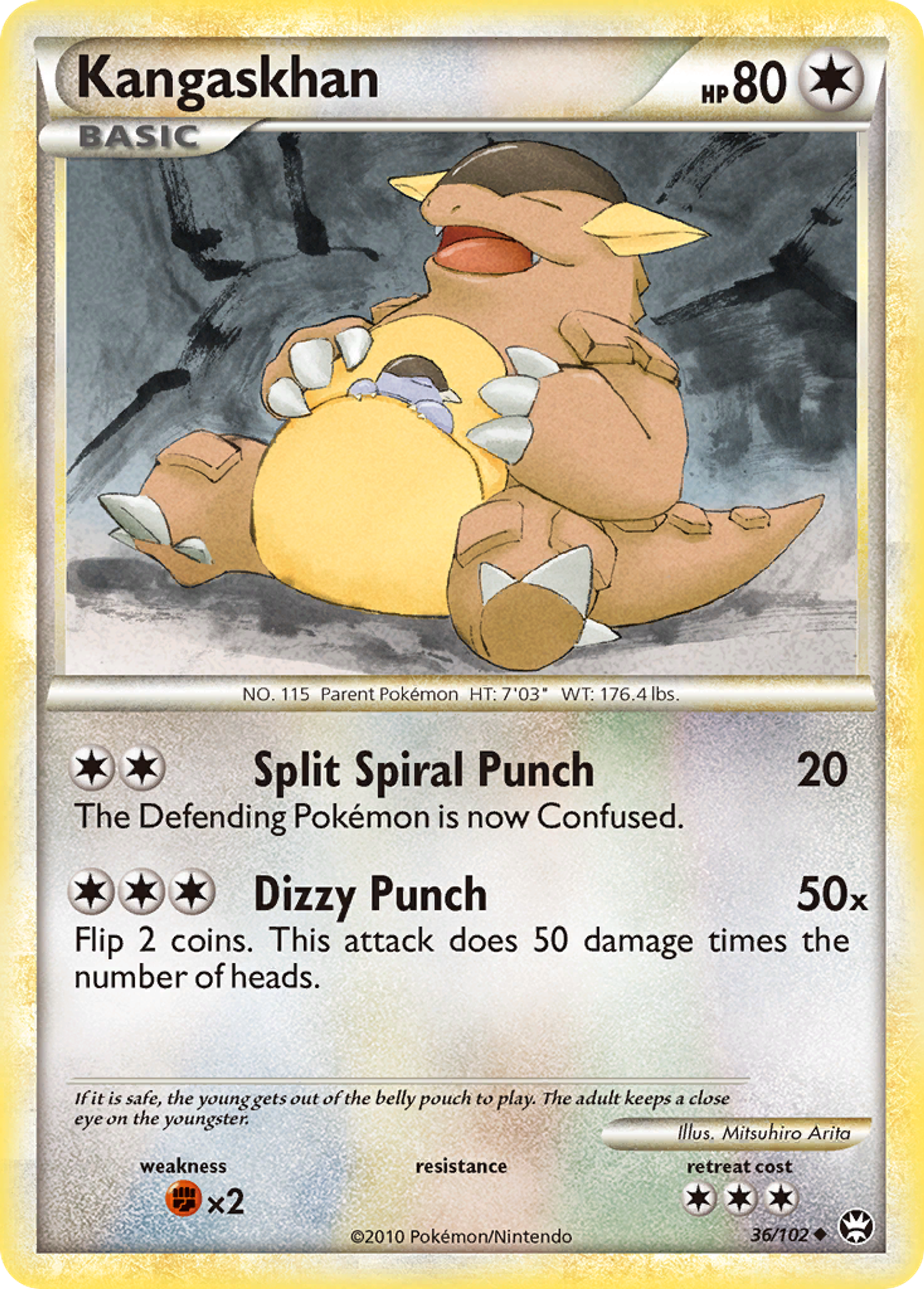 Kangaskhan — Triumphant — Pokemon