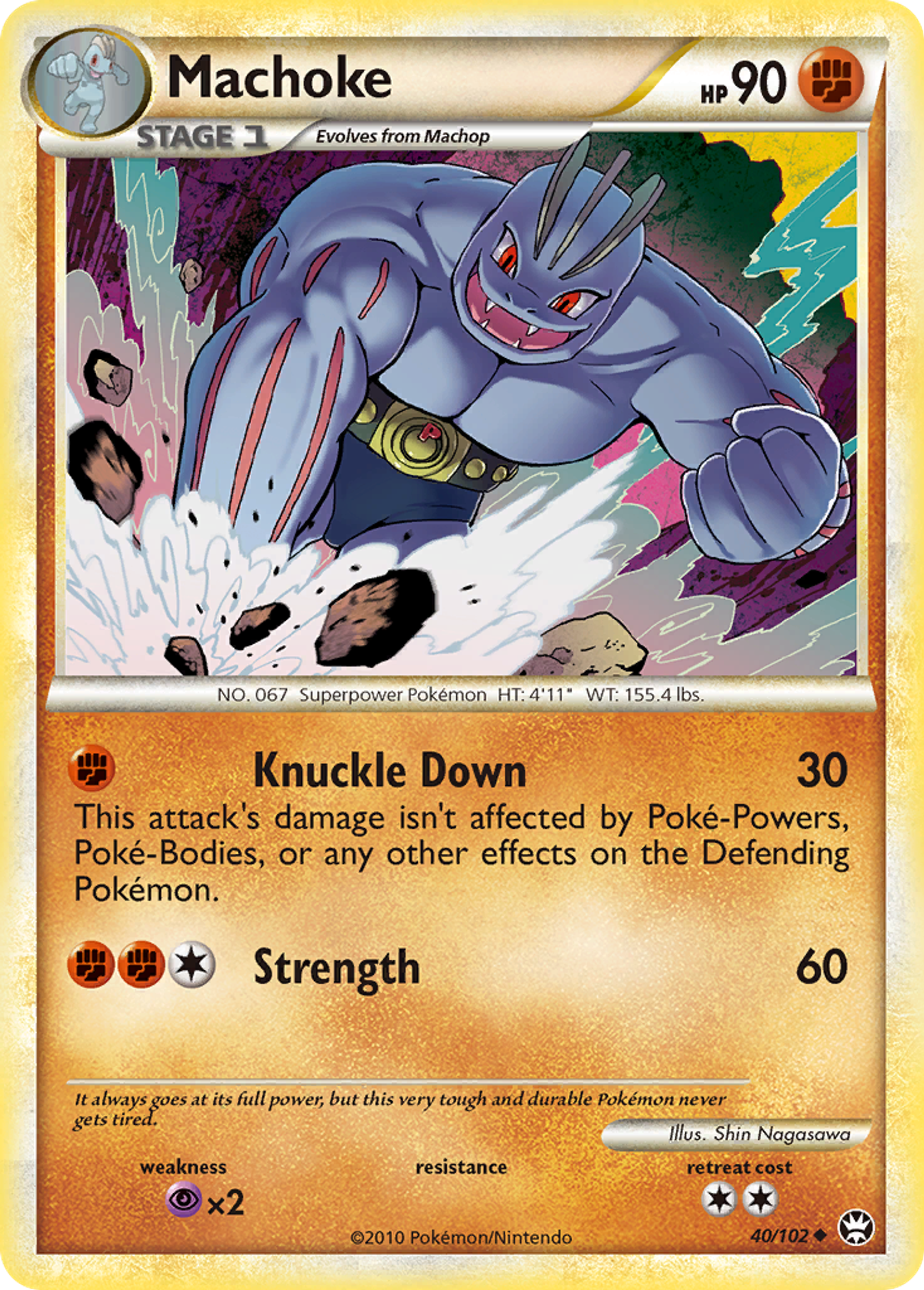 Machoke — Triumphant — Pokemon