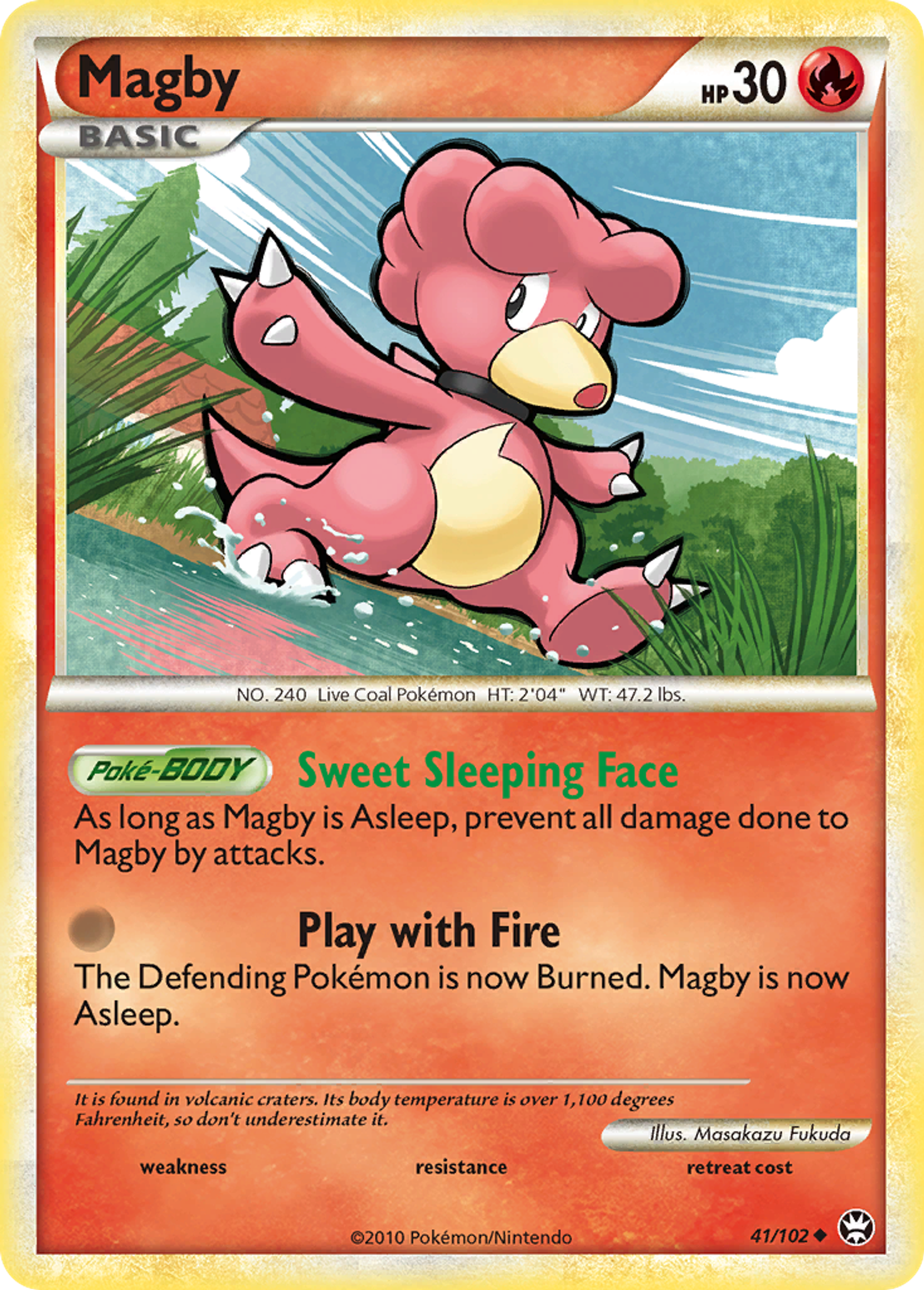 Magby — Triumphant — Pokemon