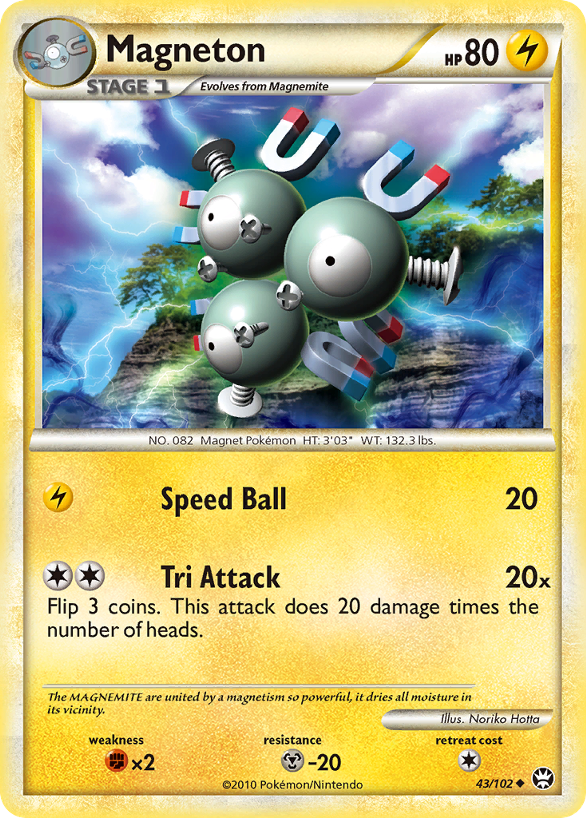 Magneton — Triumphant — Pokemon