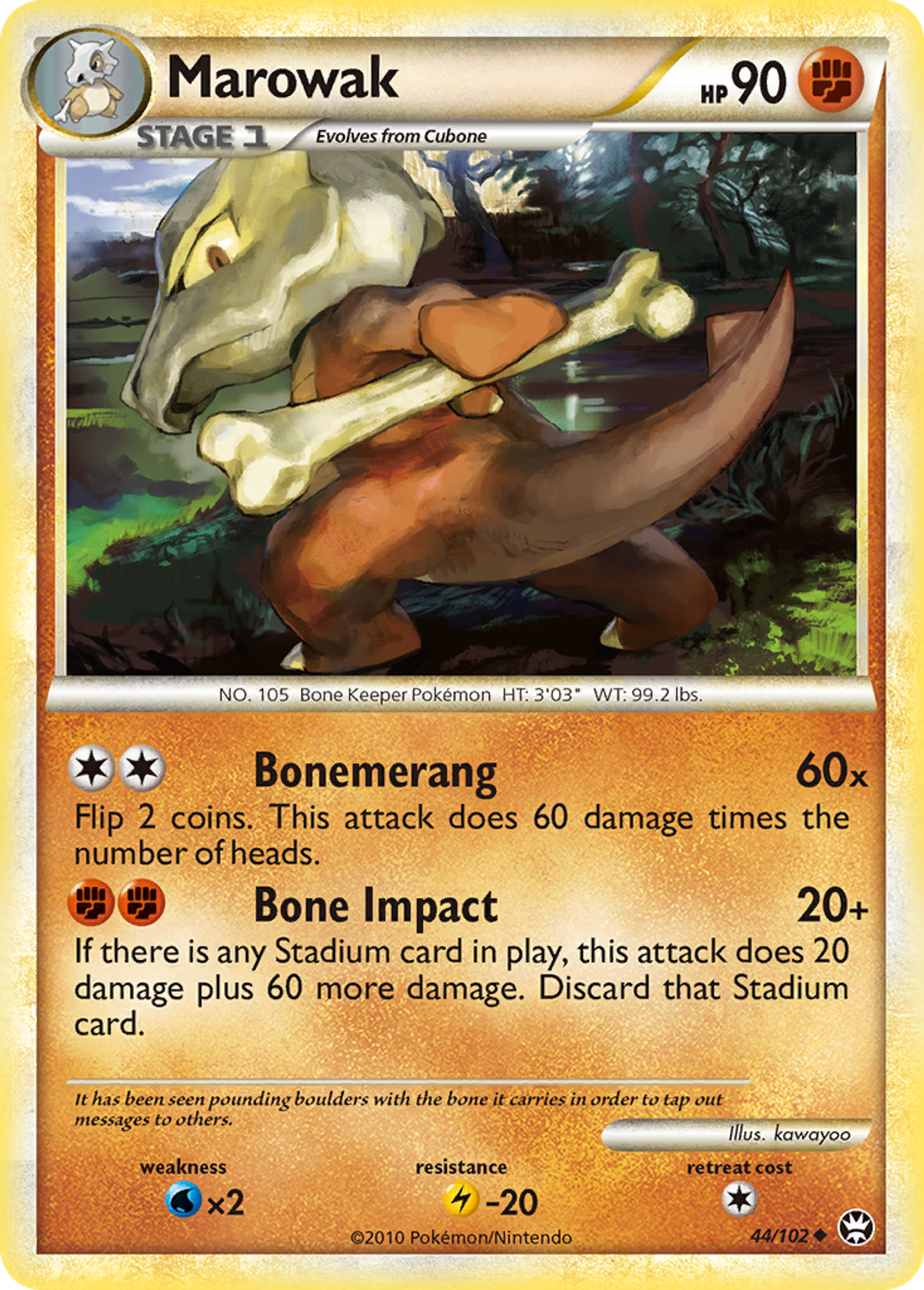 Marowak — Triumphant — Pokemon
