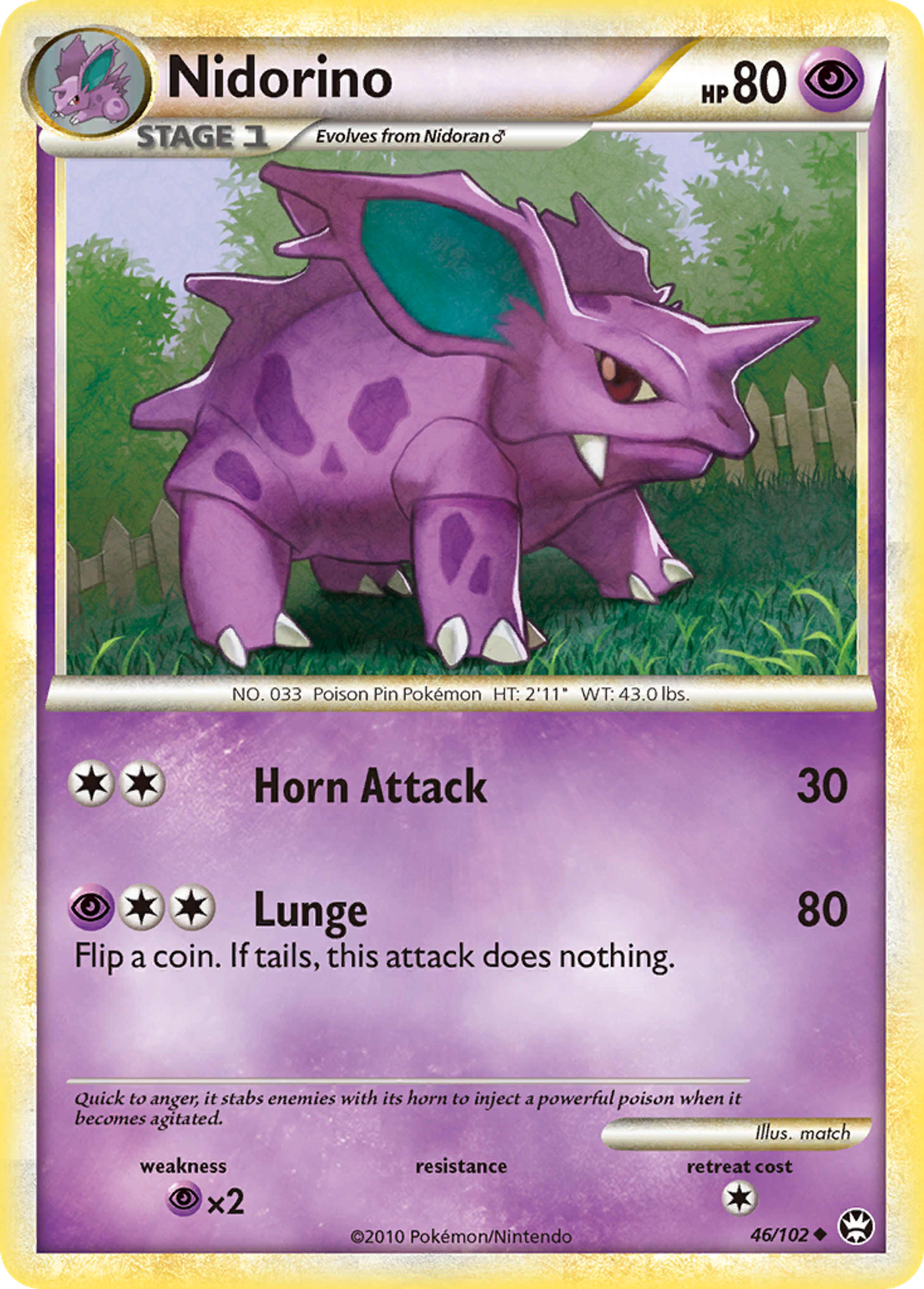 Nidorino — Triumphant — Pokemon