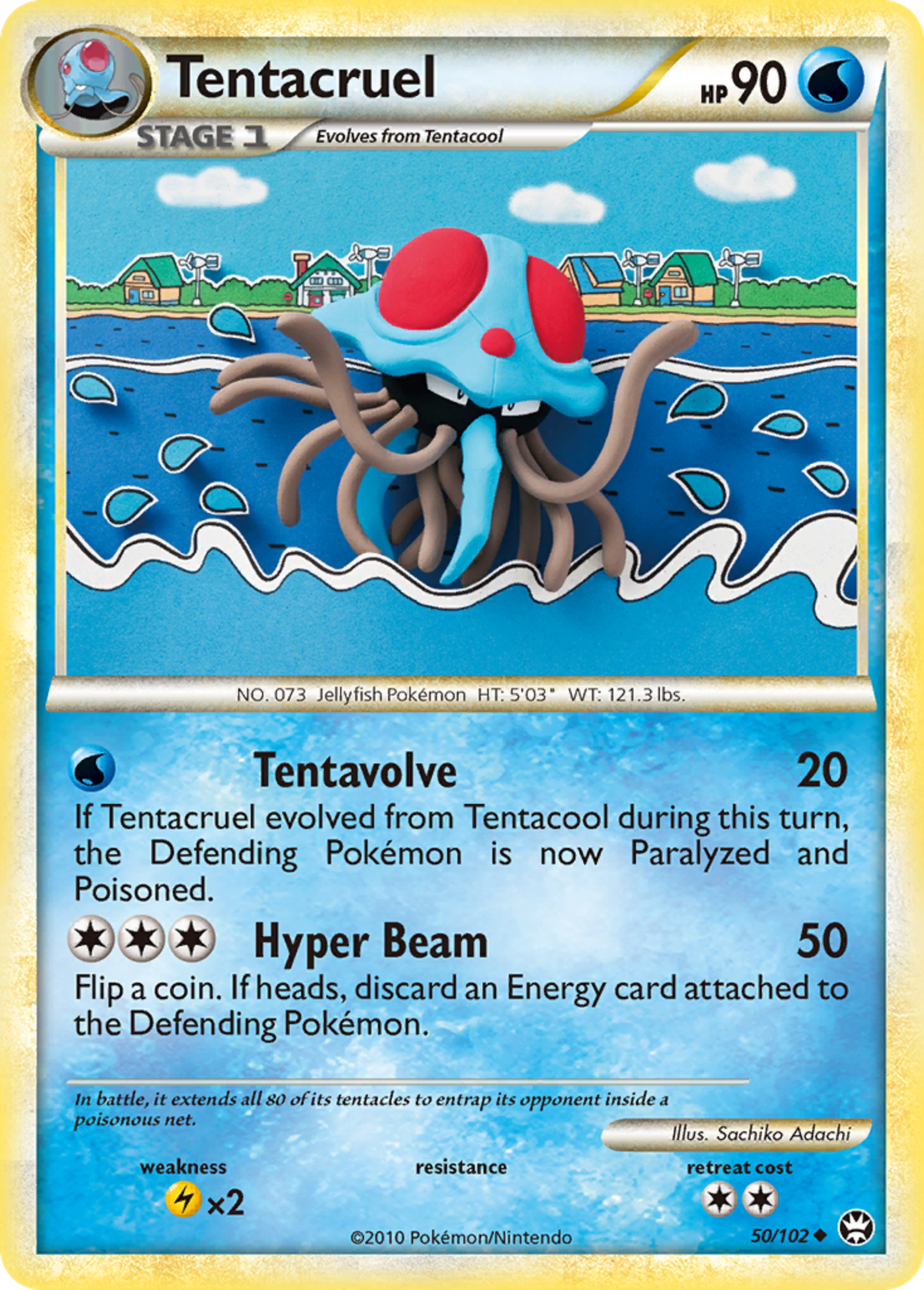 Tentacruel — Triumphant — Pokemon