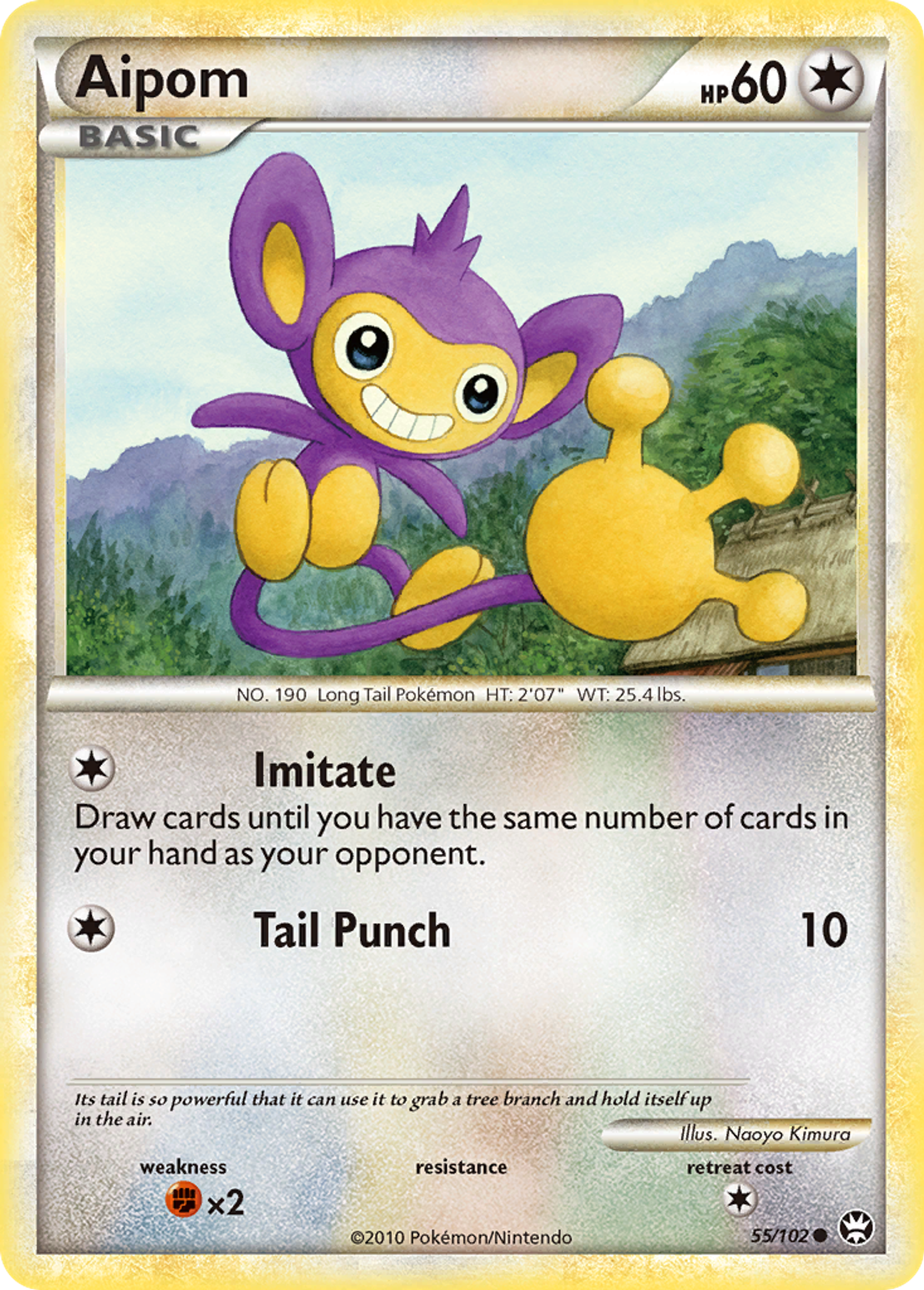 Aipom — Triumphant — Pokemon