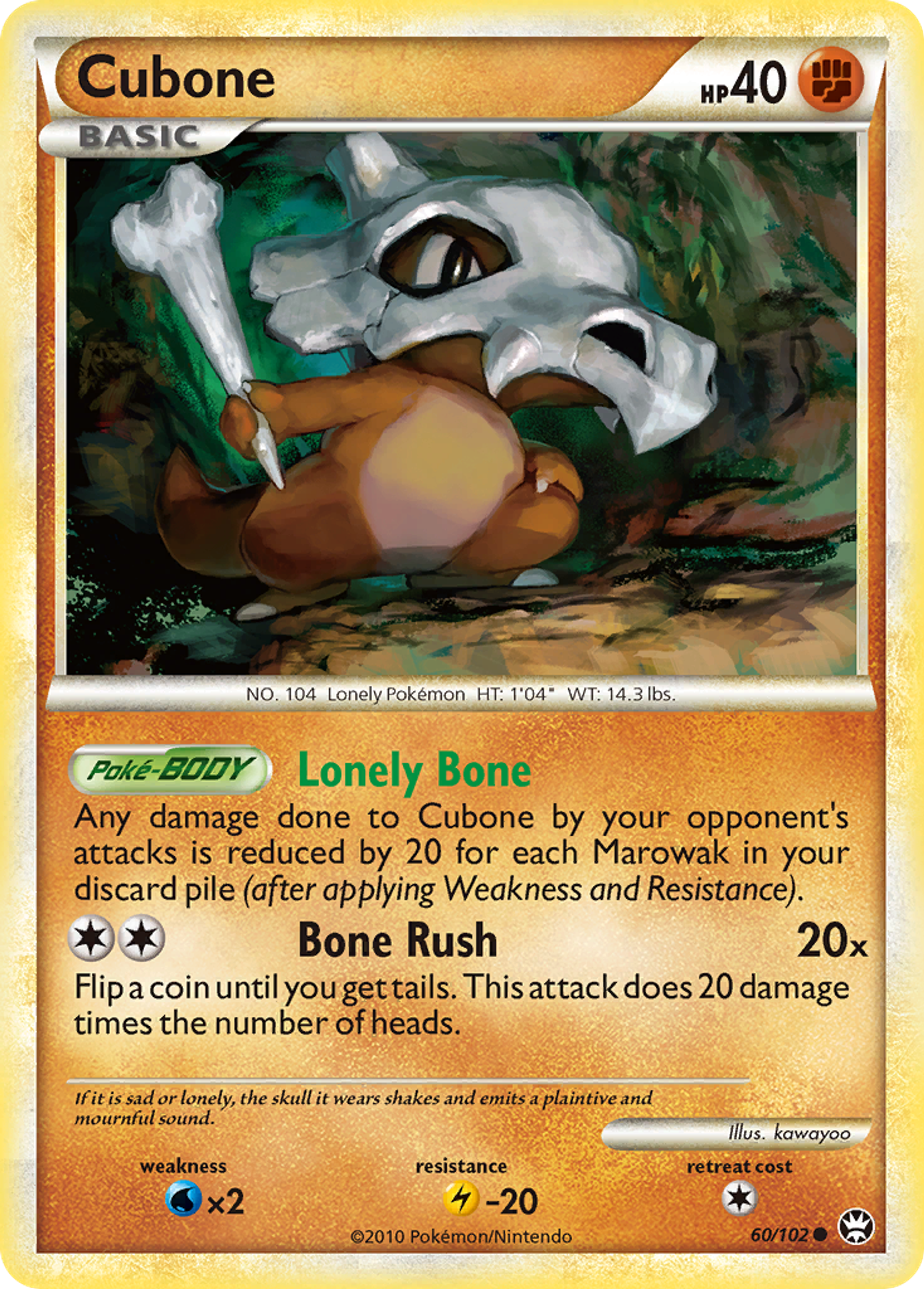Cubone — Triumphant — Pokemon