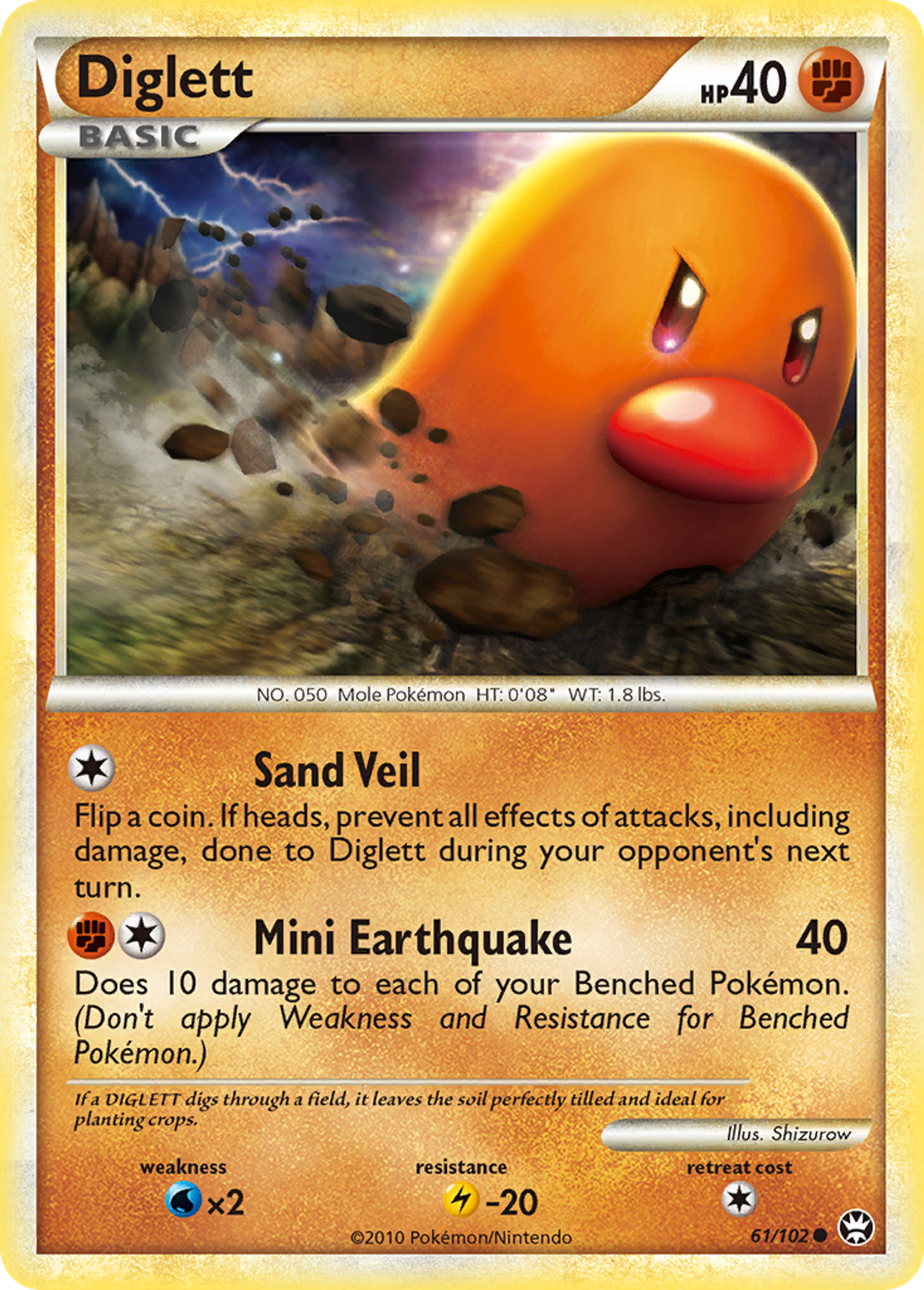 Diglett — Triumphant — Pokemon