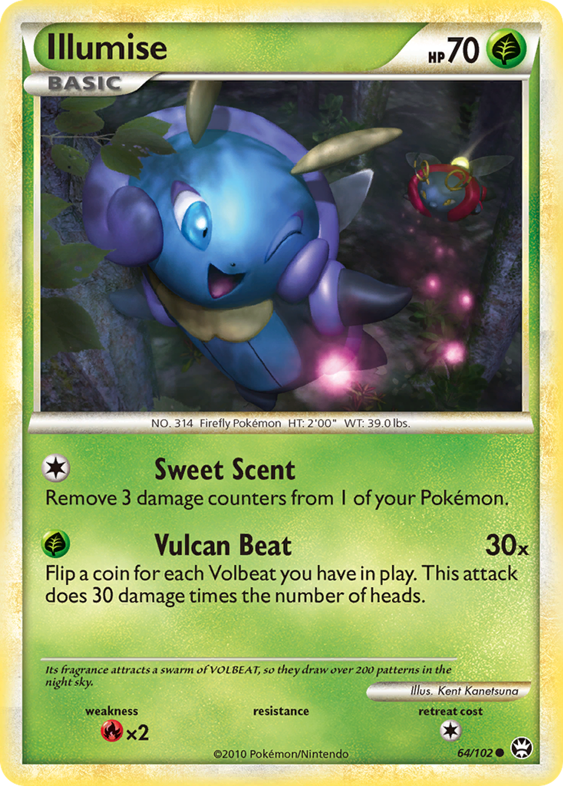 Illumise — Triumphant — Pokemon