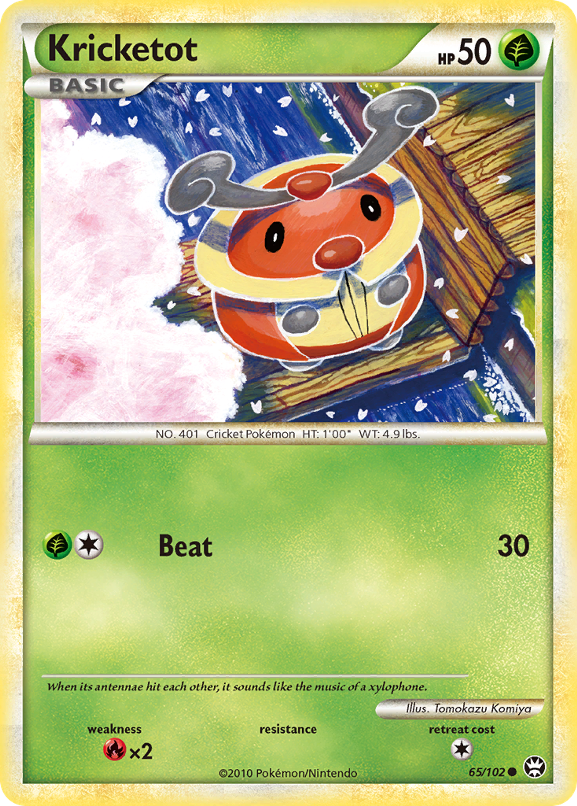 Kricketot — Triumphant — Pokemon