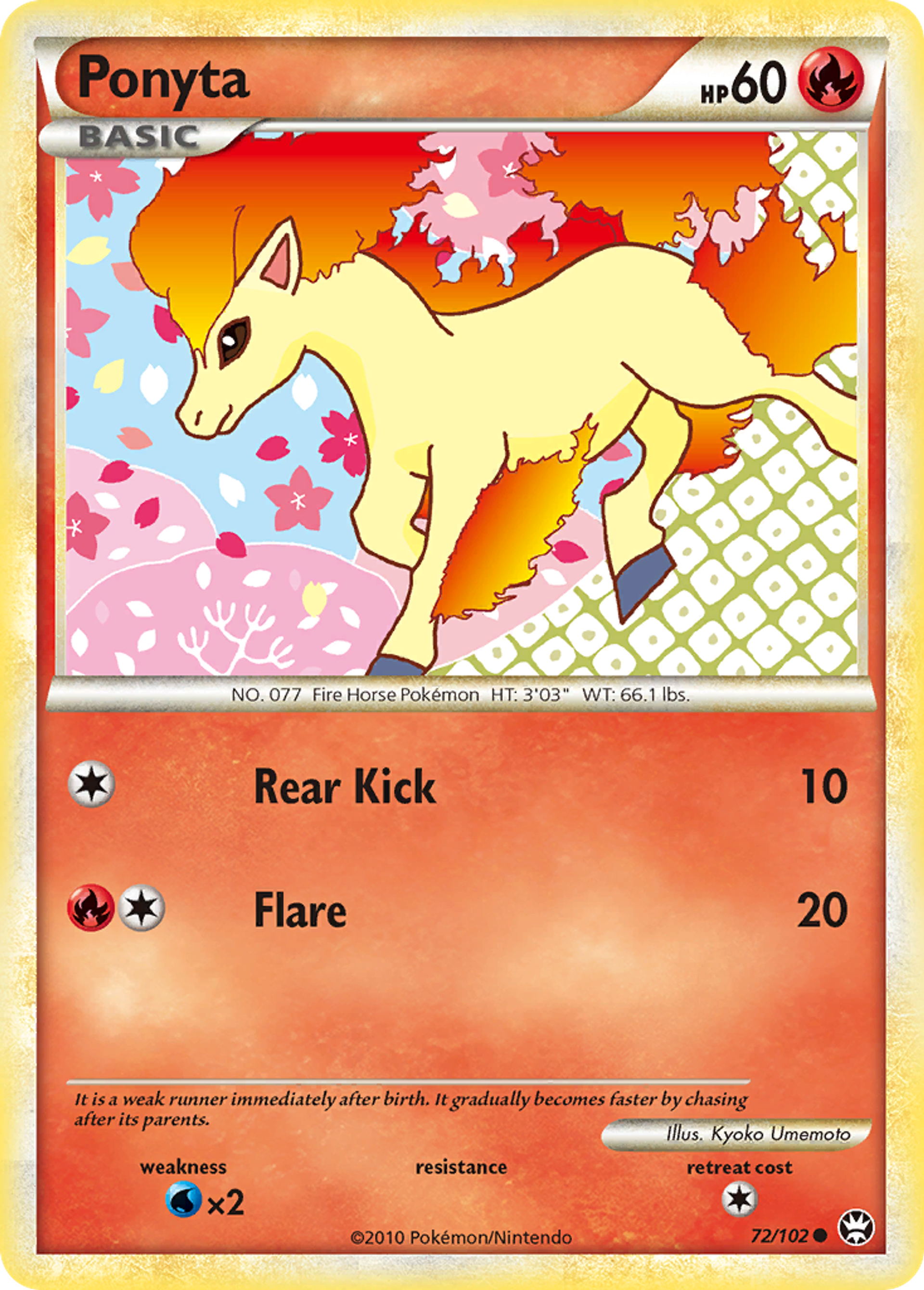 Ponyta — Triumphant — Pokemon