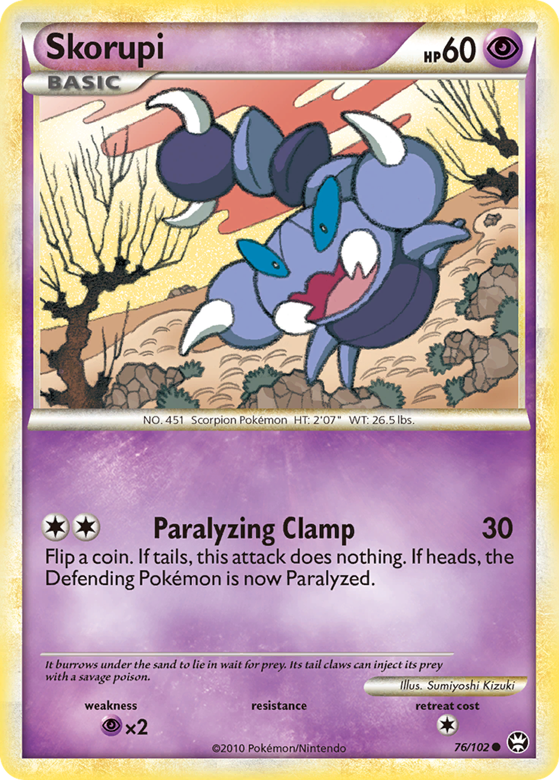 Skorupi — Triumphant — Pokemon