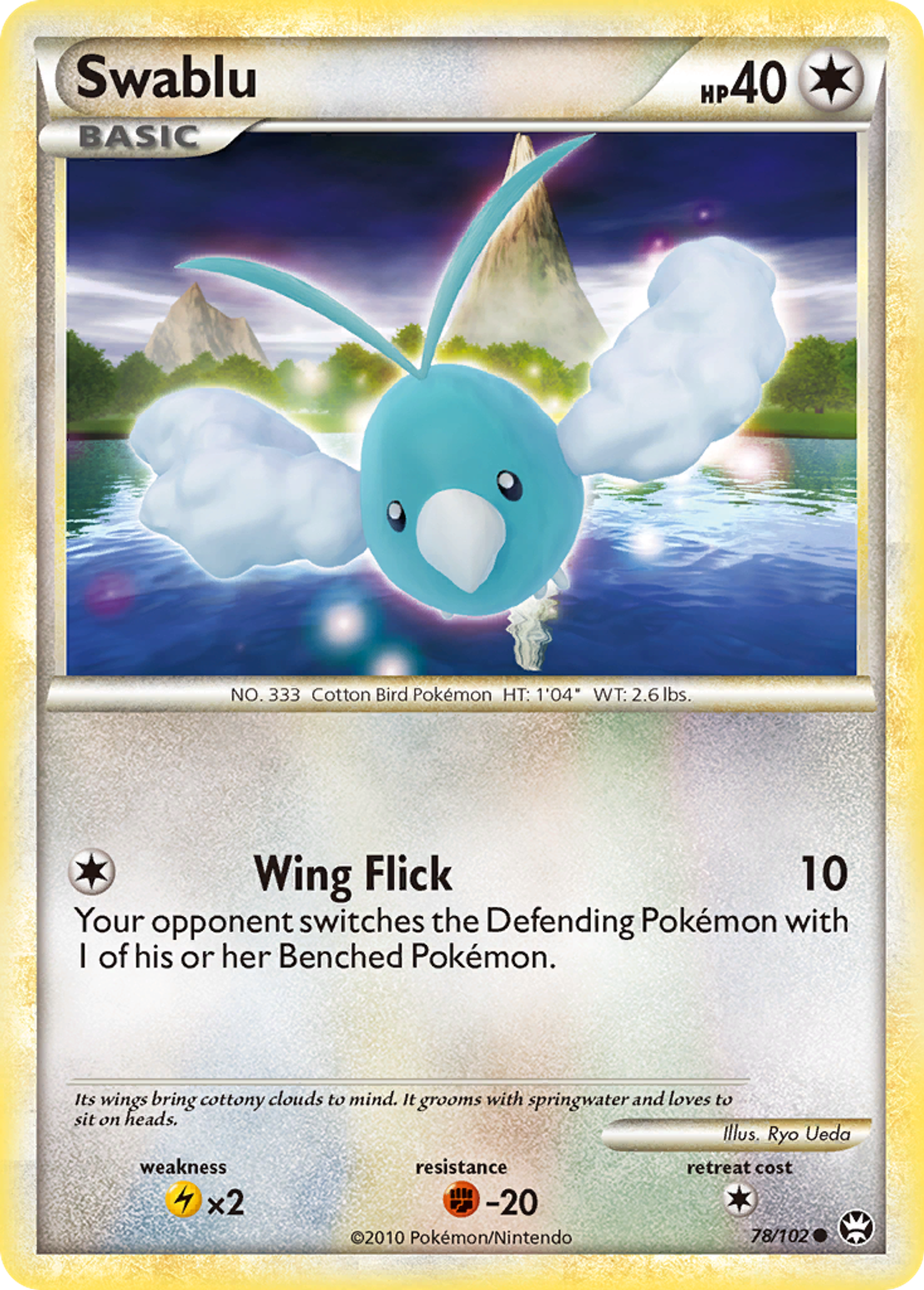 Swablu — Triumphant — Pokemon