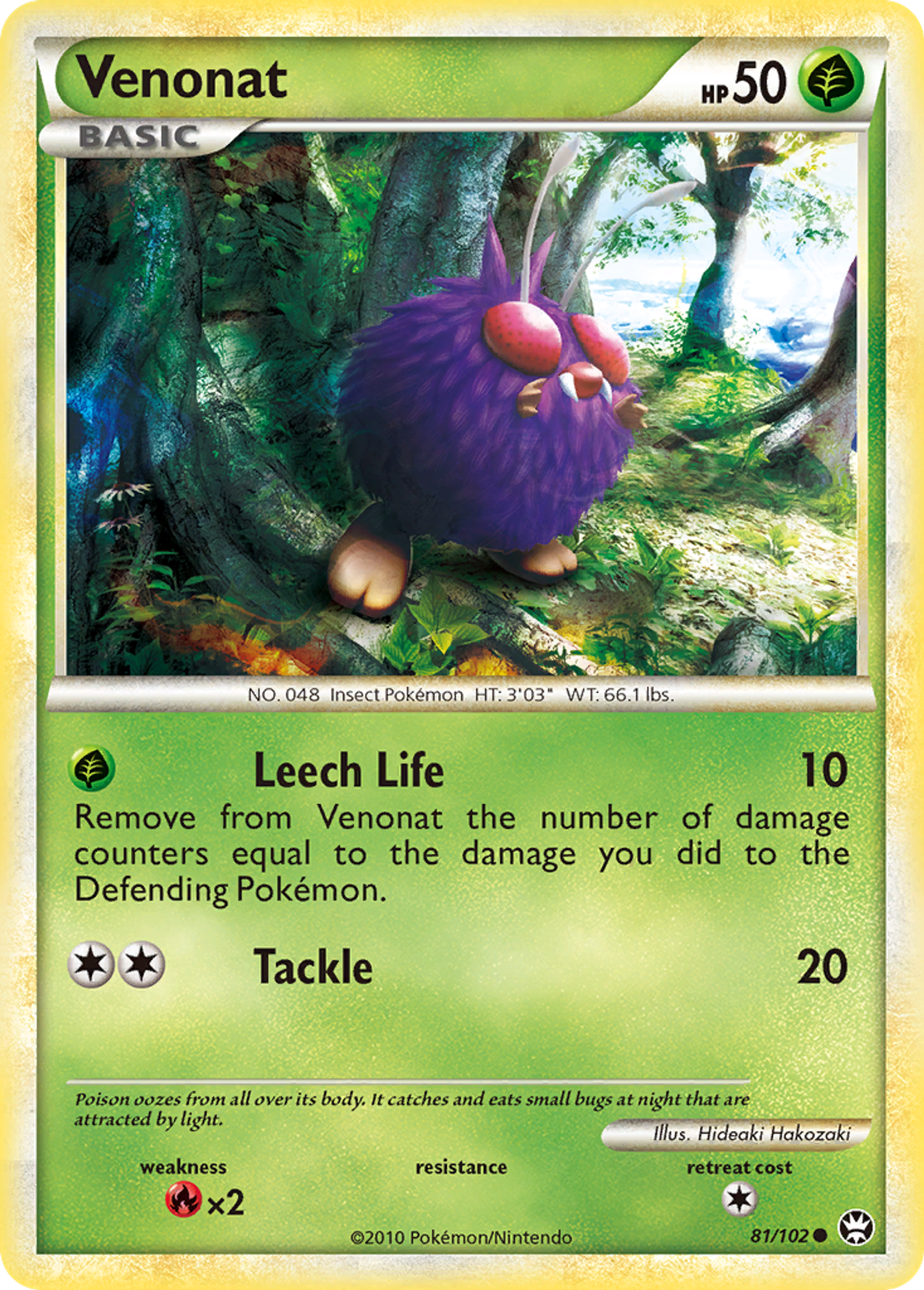 Venonat — Triumphant — Pokemon