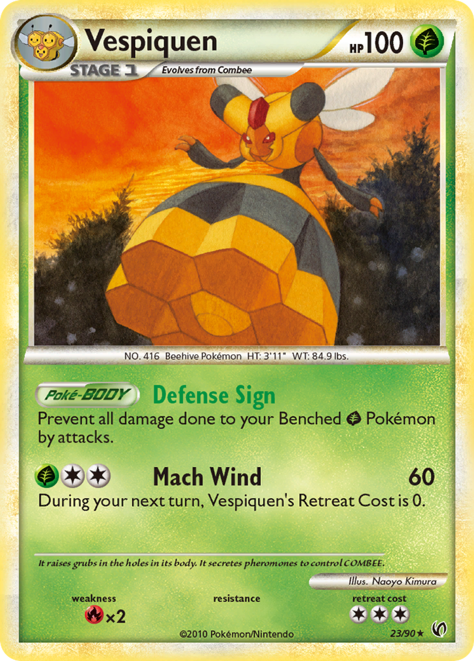 Vespiquen — Undaunted — Pokémon