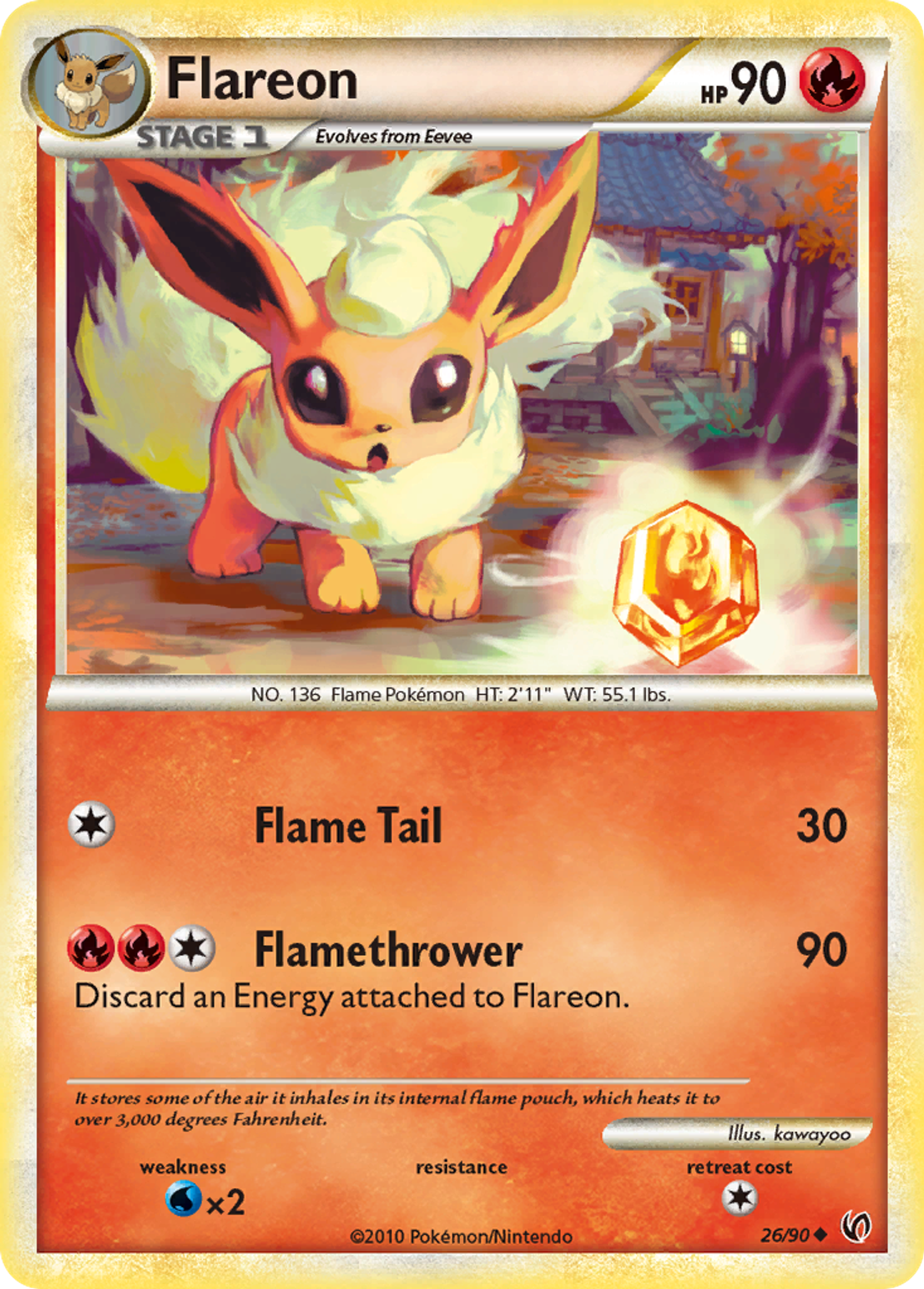 Flareon — Undaunted — Pokémon