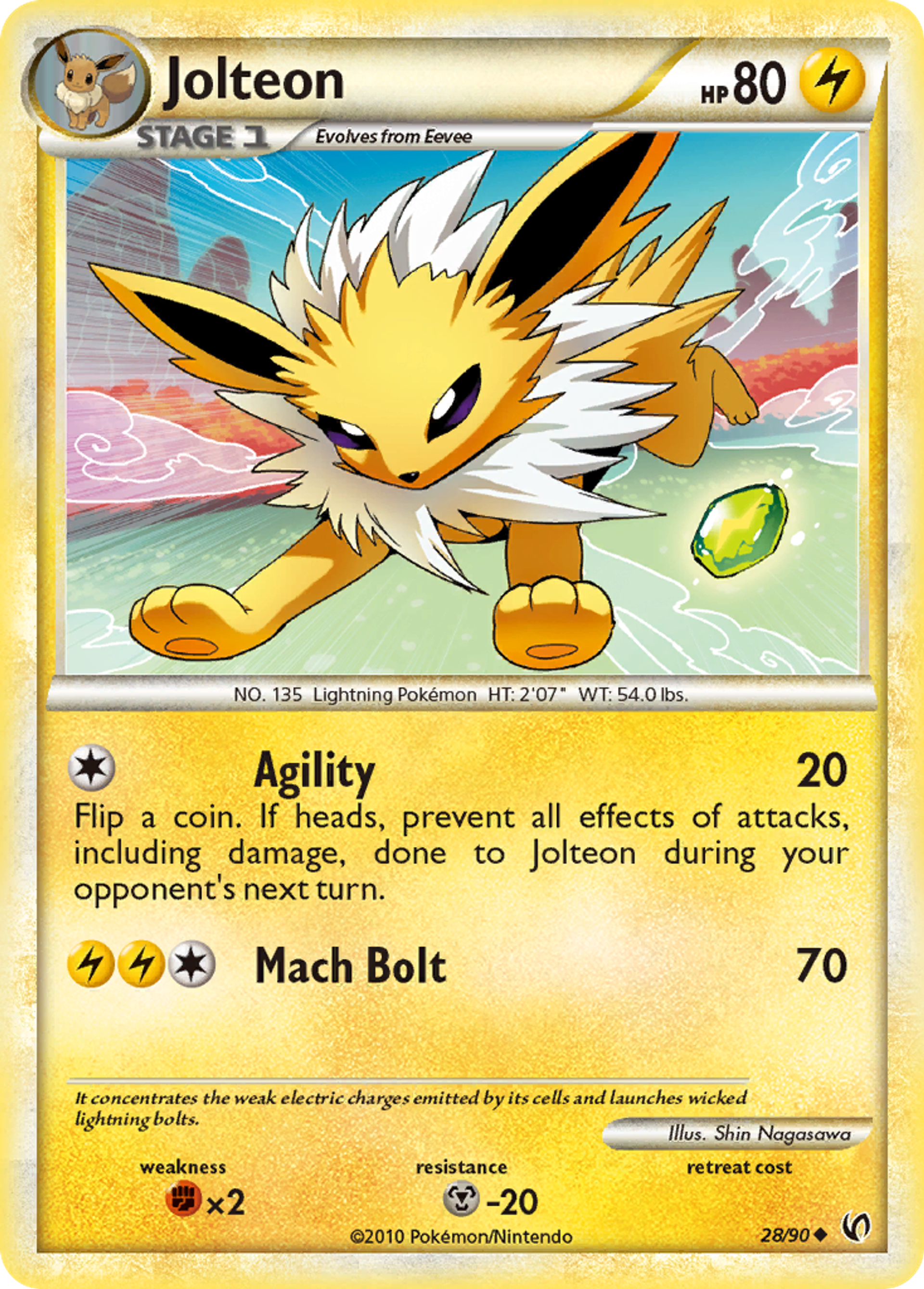 Jolteon — Undaunted — Pokémon