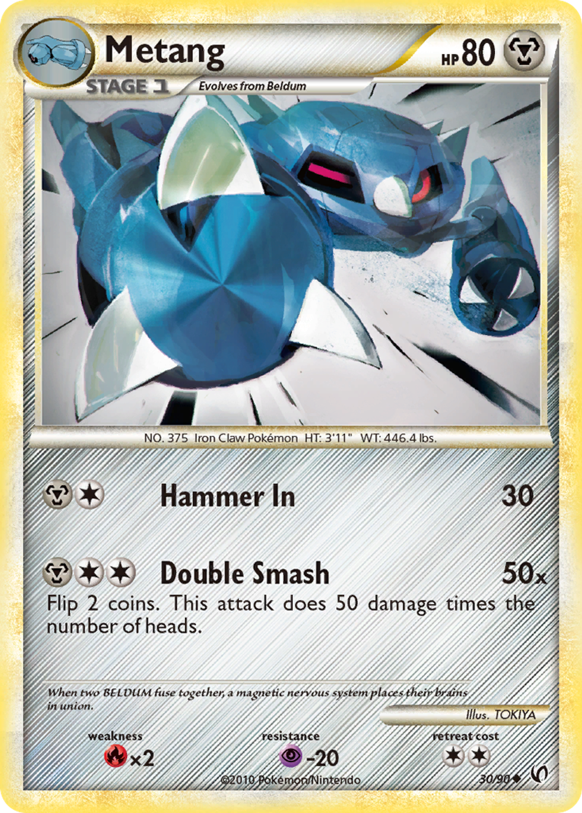 Metang — Undaunted — Pokémon