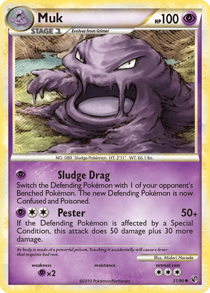 Muk — Undaunted — Pokemon