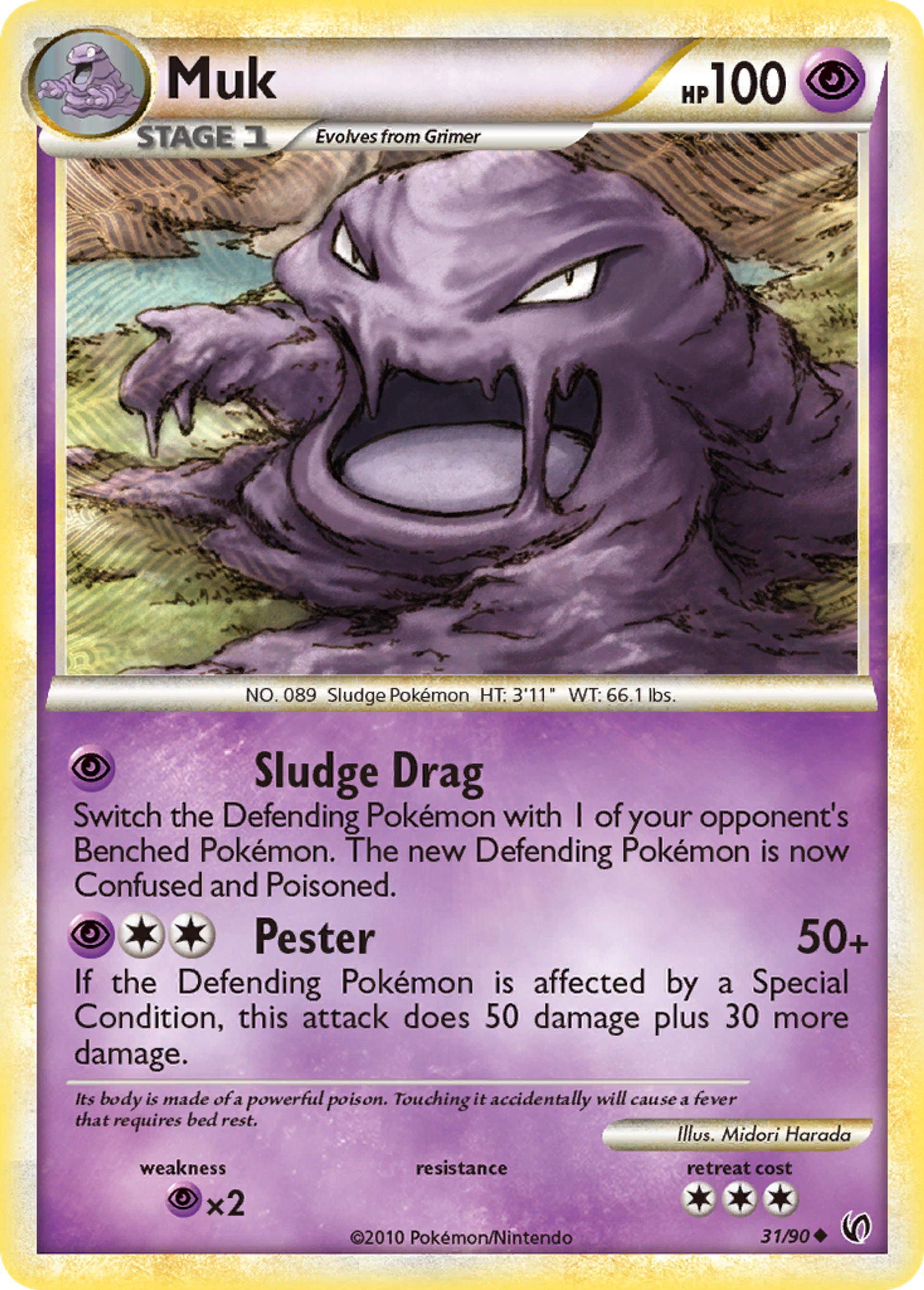 Muk — Undaunted — Pokémon