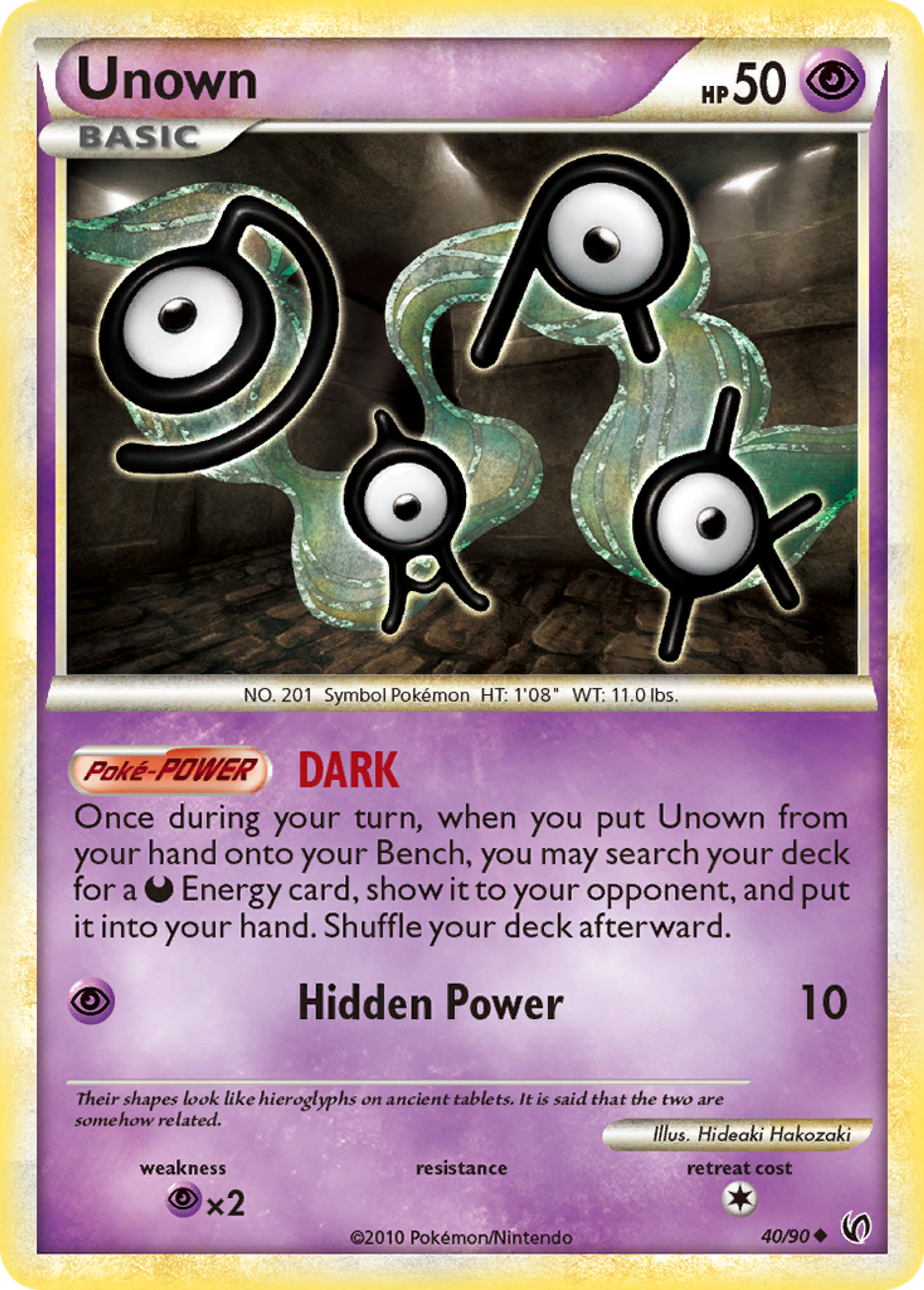Unown — Undaunted — Pokémon