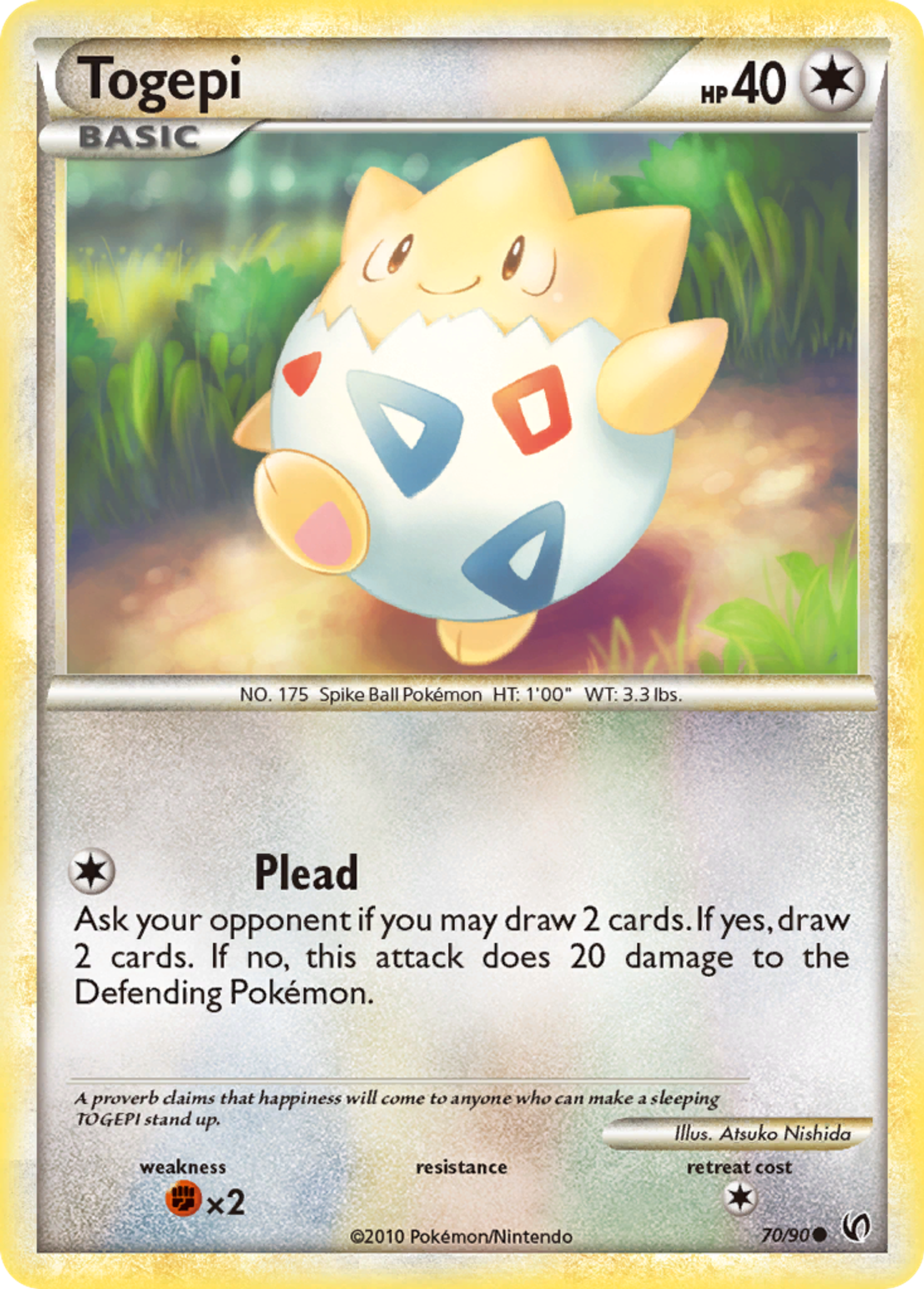 Togepi — Undaunted — Pokémon