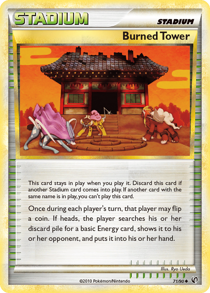 Burned Tower — Undaunted — Pokemon