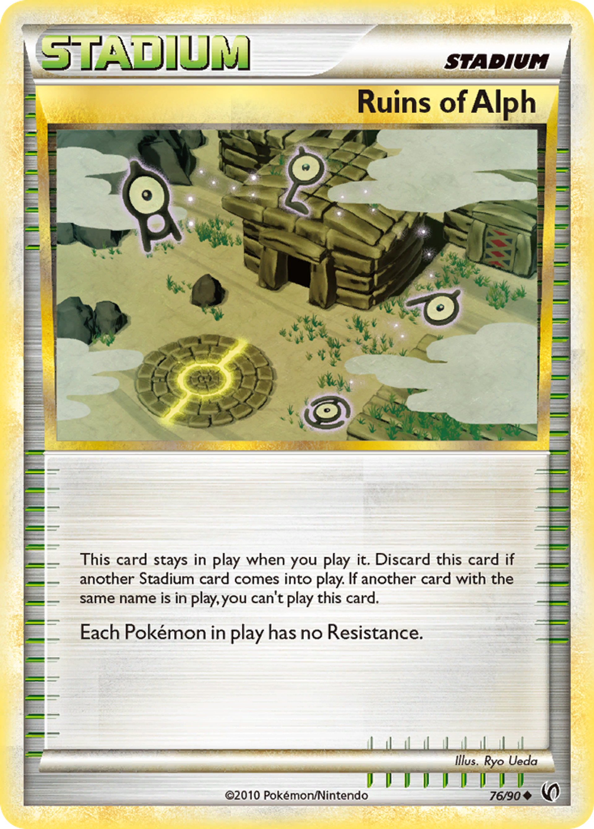 Ruines d'Alph — Undaunted — Pokémon