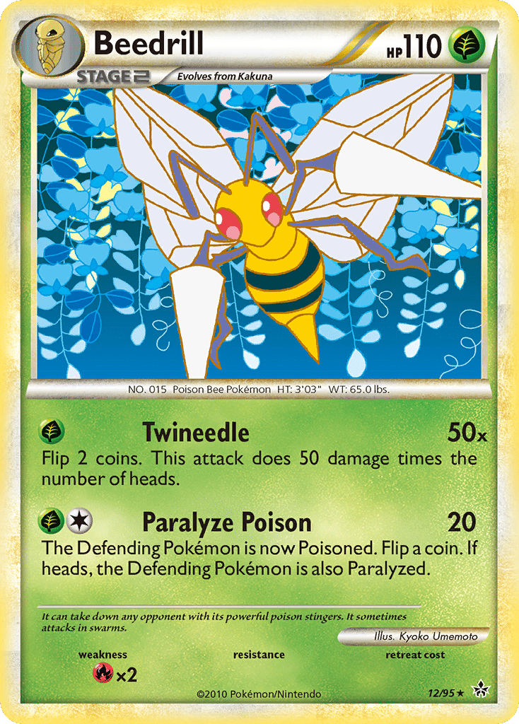 Beedrill — Unleashed — Pokemon