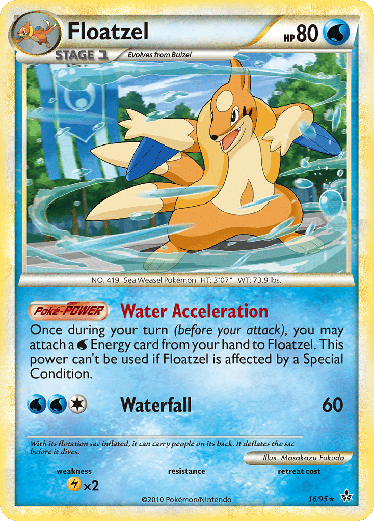 Floatzel — Unleashed — Pokemon