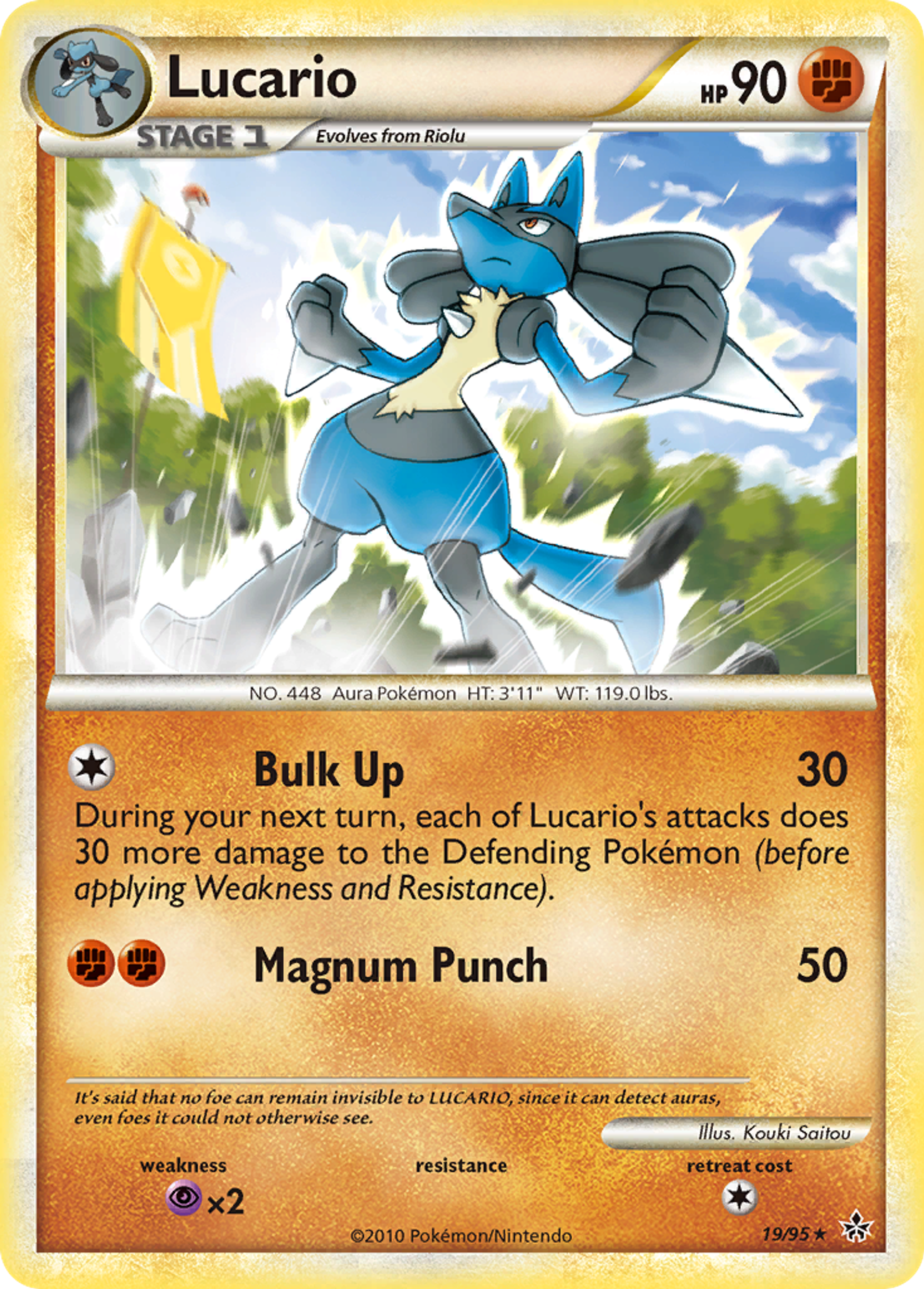 Lucario — Unleashed — Pokemon