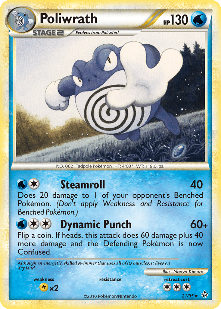 Poliwrath — Unleashed — Pokemon