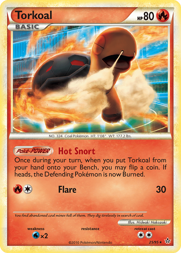 Torkoal — Unleashed — Pokemon