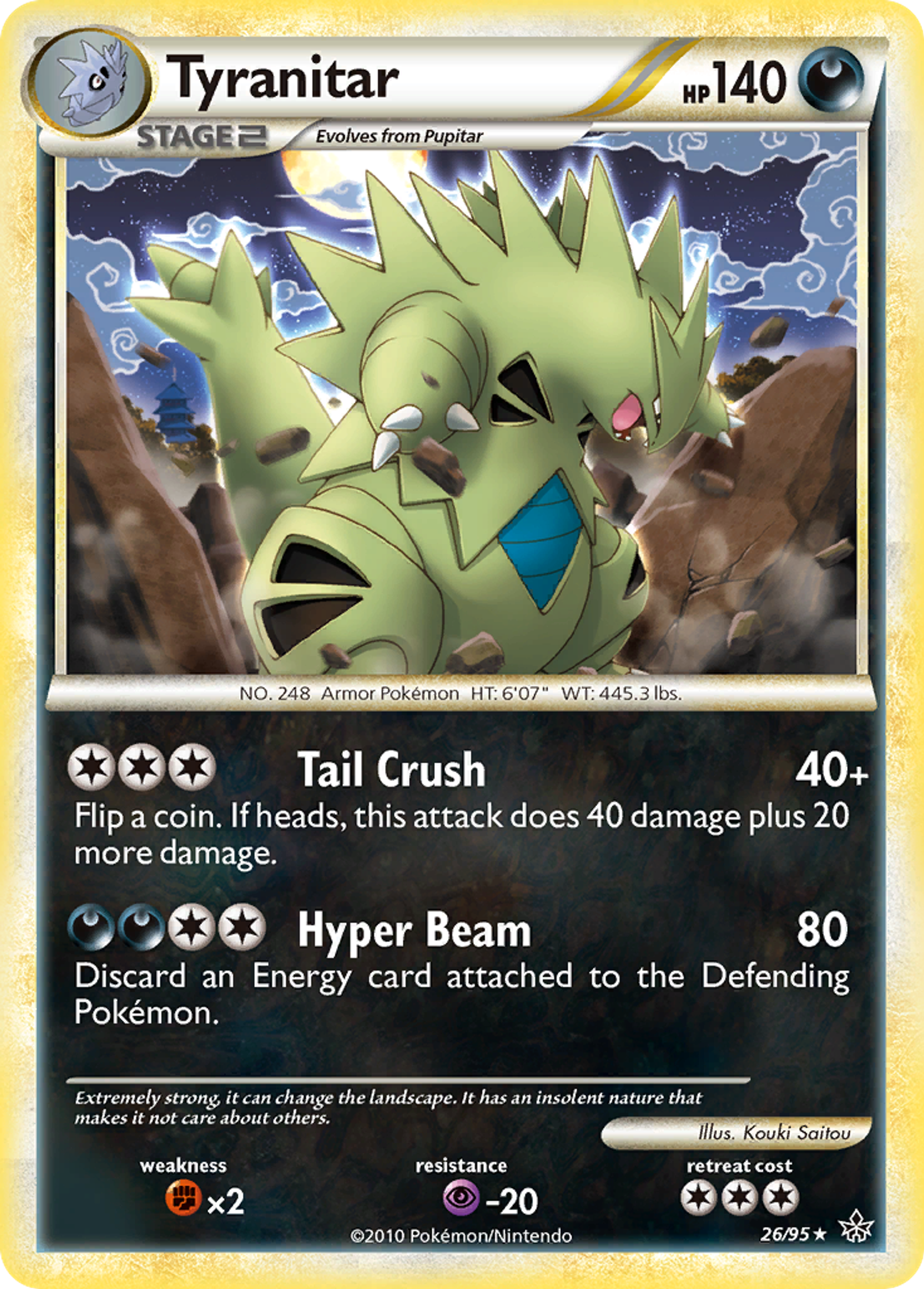 Tyranocif — Unleashed — Pokemon