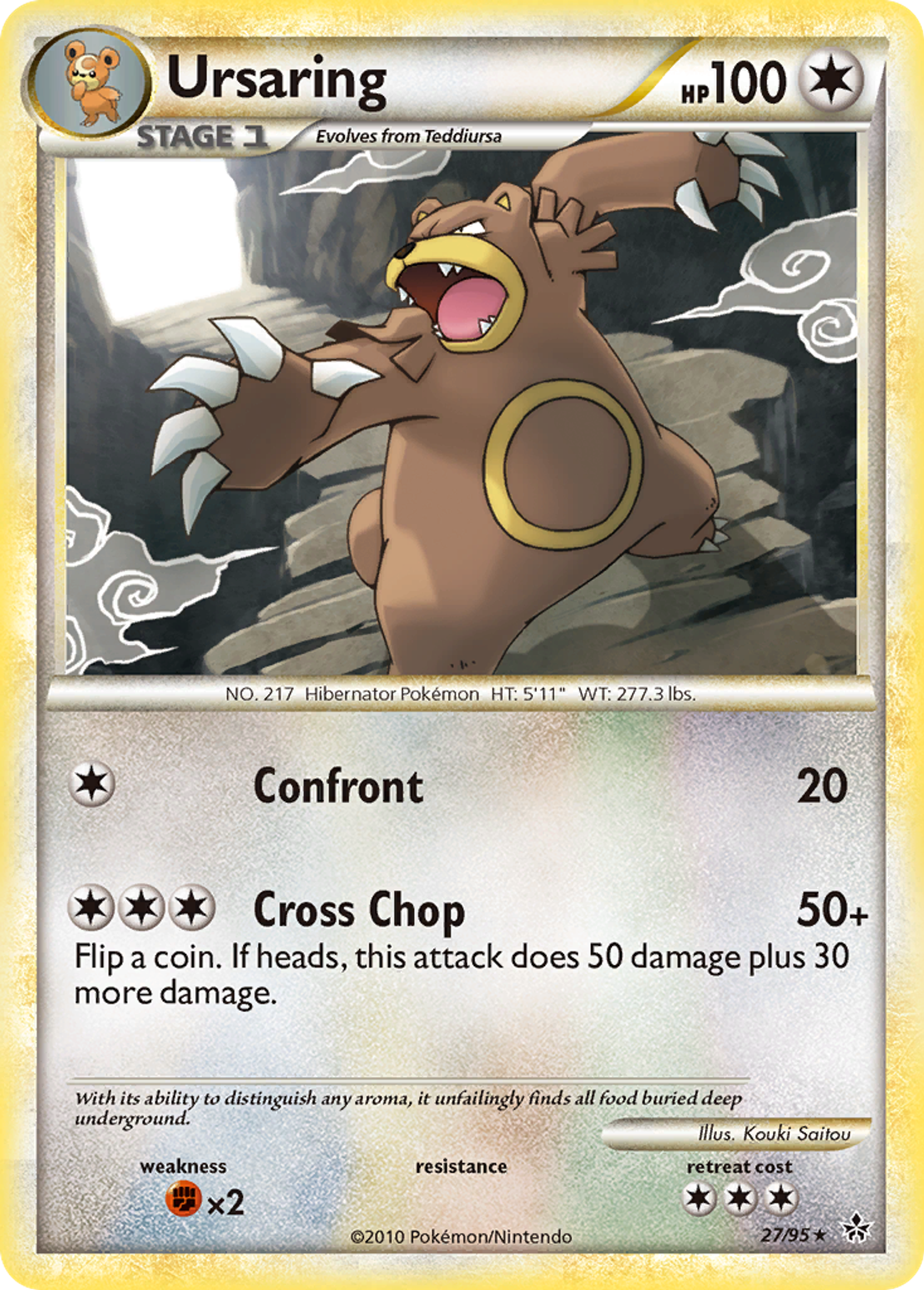 Ursaring — Unleashed — Pokemon