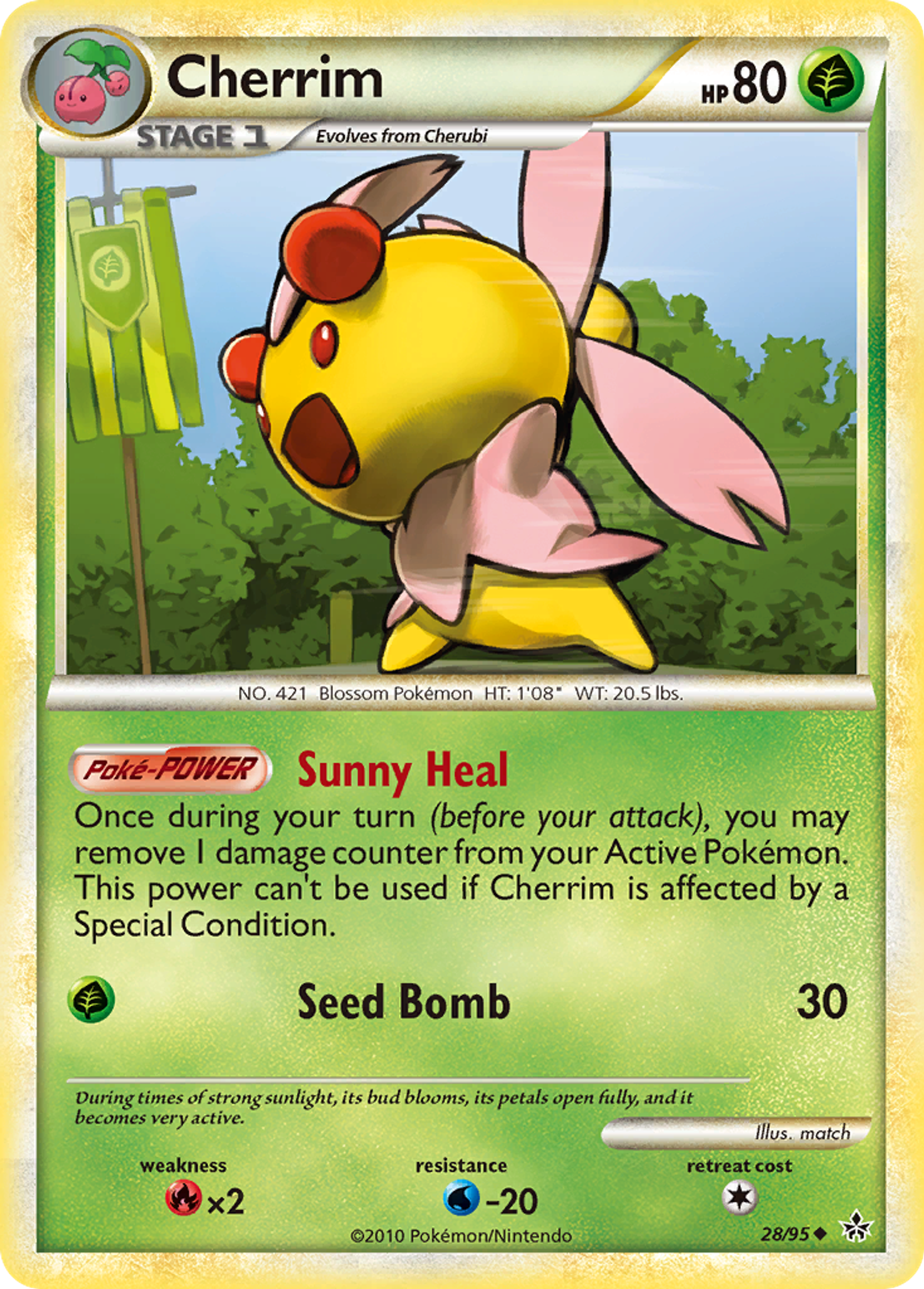 Cherrim — Unleashed — Pokemon